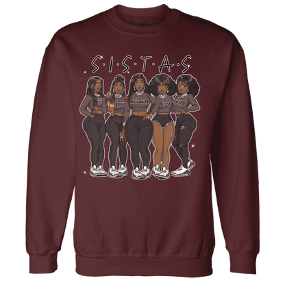 NastyJamz-Burgundy-Crush-3s-Sweatshirt-Match-Sistas-Melanin-Girl