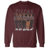 NastyJamz-Burgundy-Crush-3s-Sweatshirt-Match-Sistas-Melanin-Girl