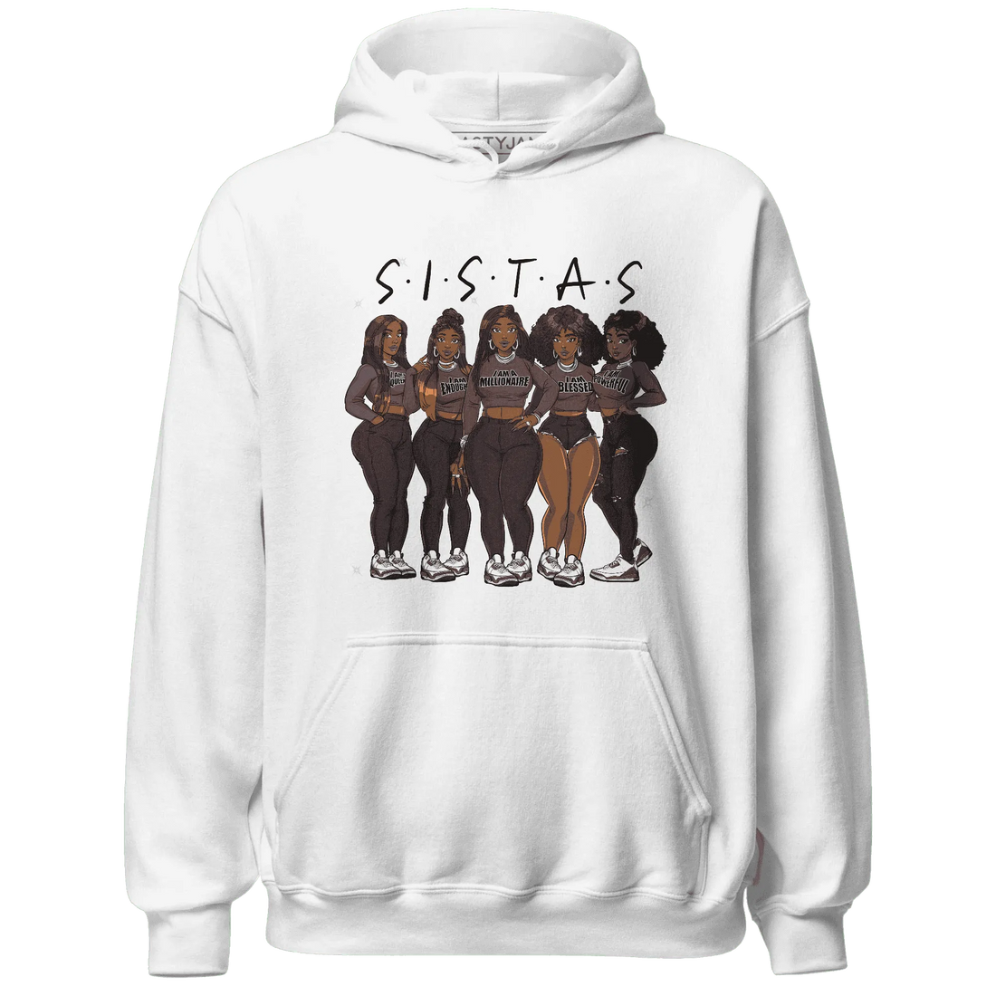 NastyJamz-Burgundy-Crush-3s-Hoodie-Match-Sistas-Melanin-Girl