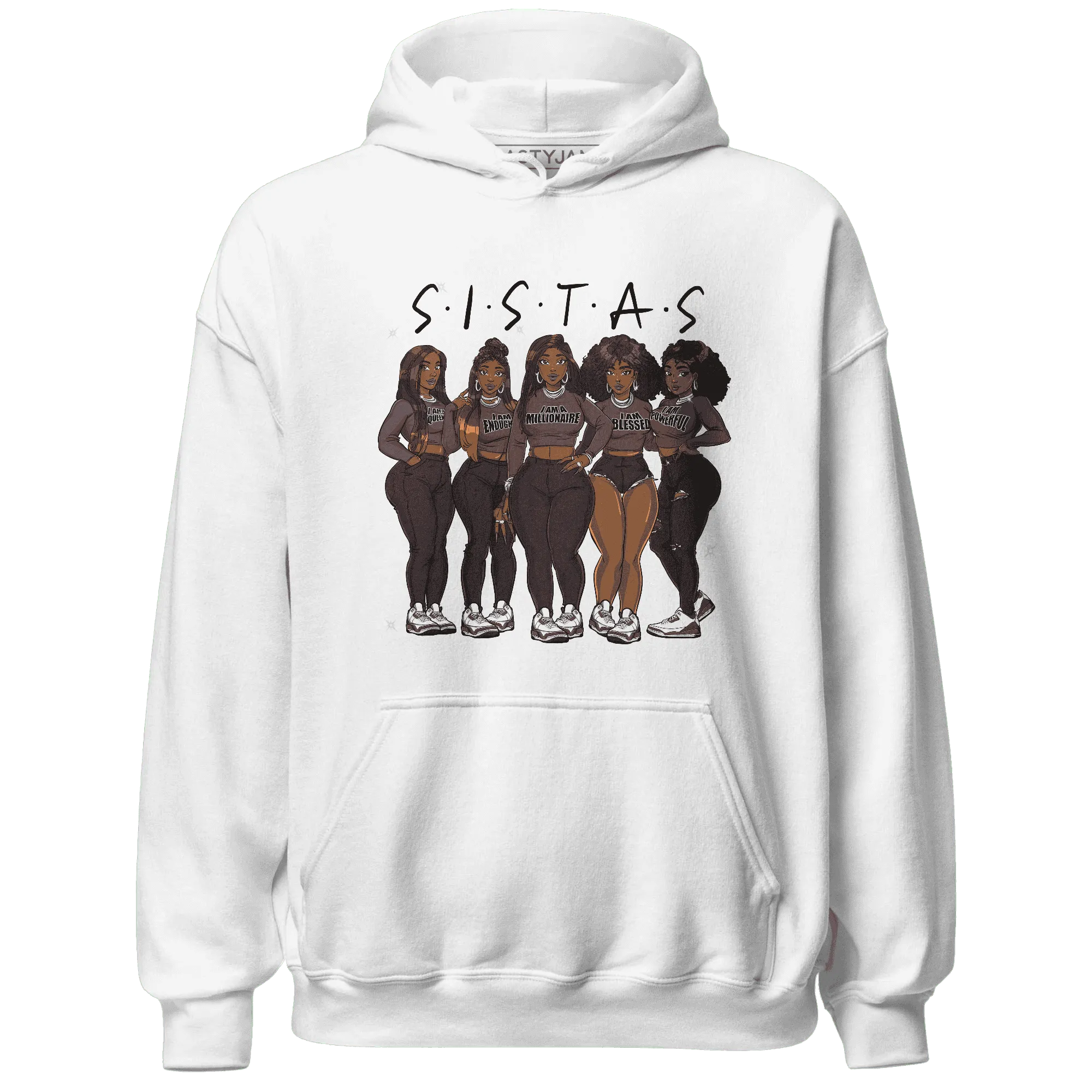 NastyJamz-Burgundy-Crush-3s-Hoodie-Match-Sistas-Melanin-Girl