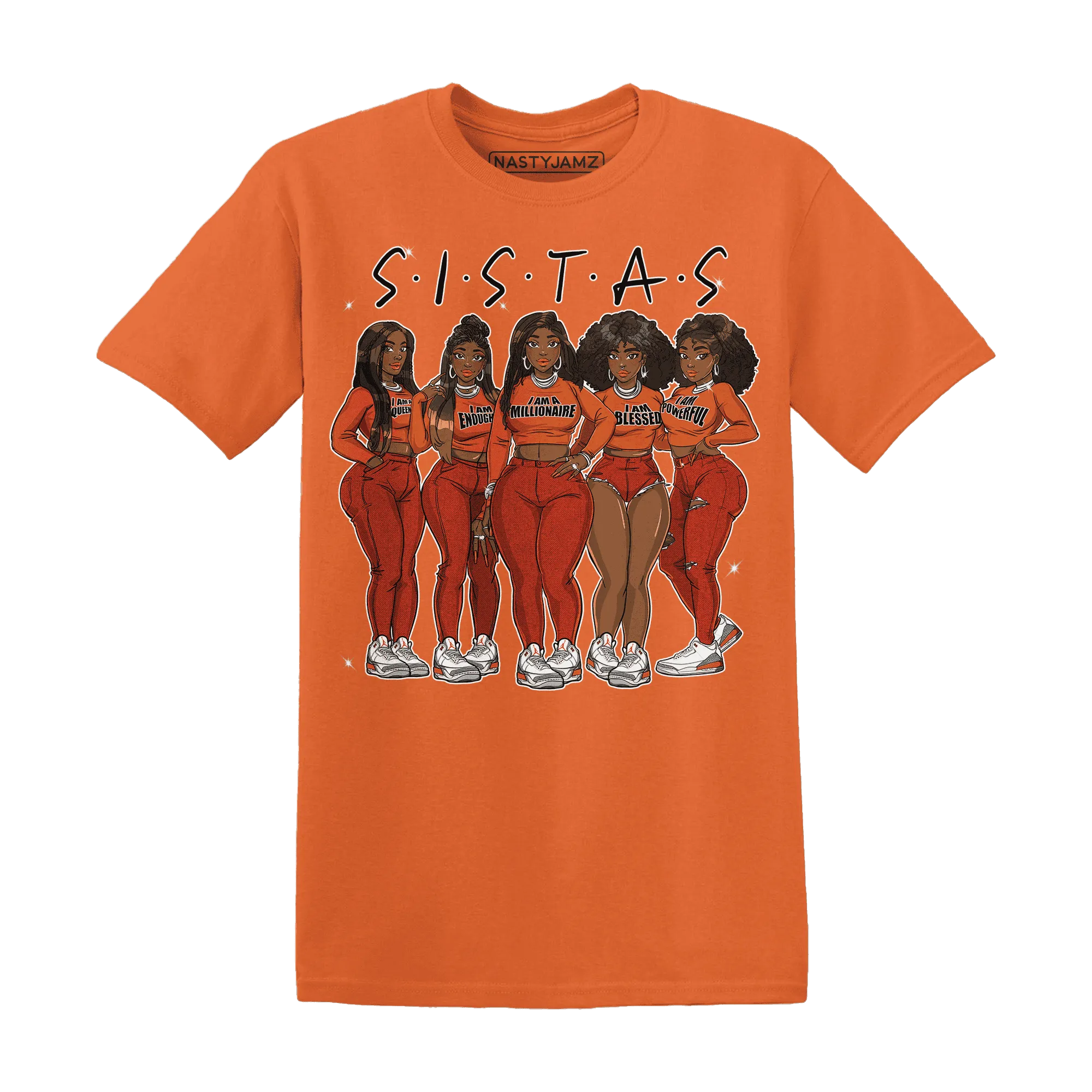 Georgia-Peach-3s-T-Shirt-Match-Sistas-Melanin-Girl