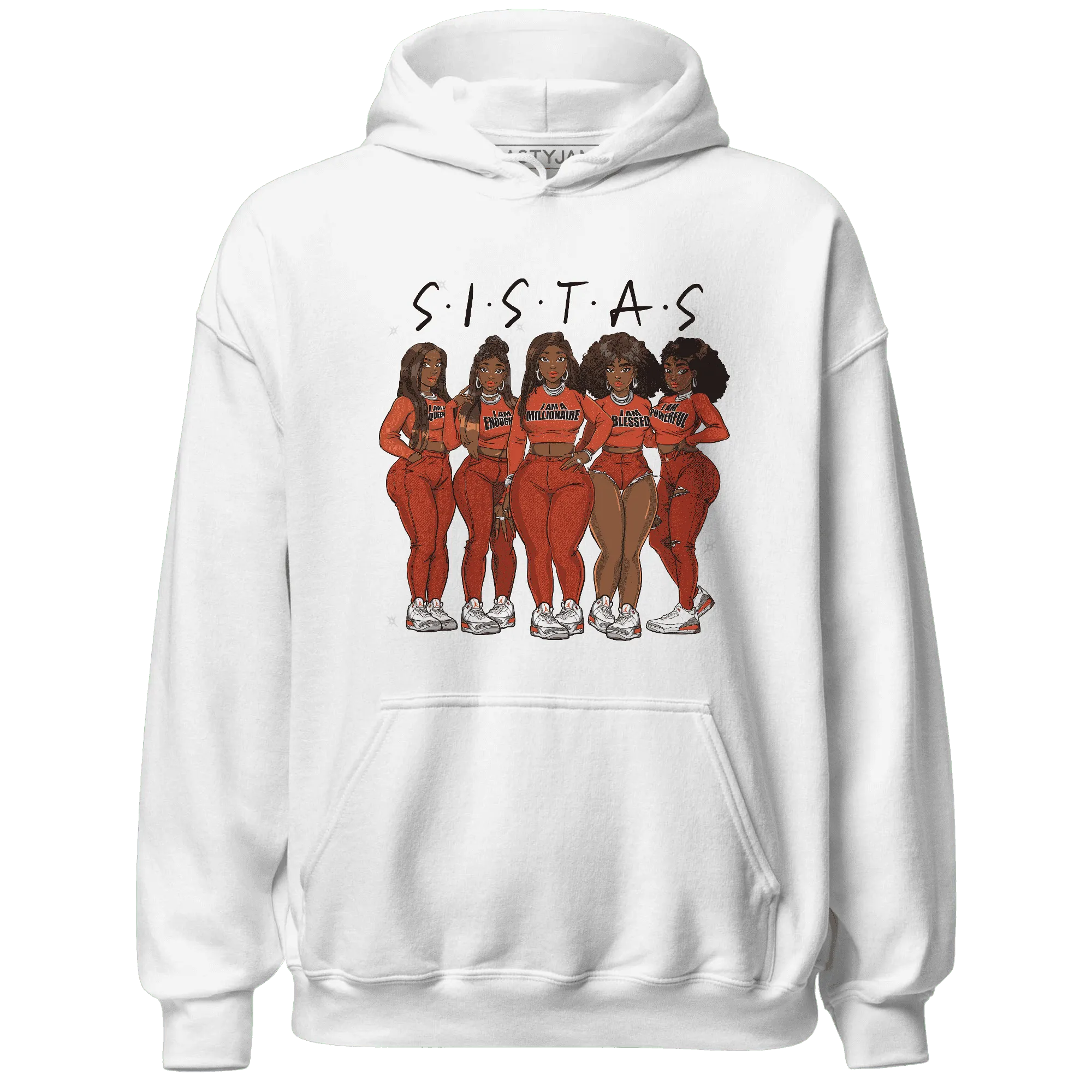 Georgia-Peach-3s-Hoodie-Match-Sistas-Melanin-Girl