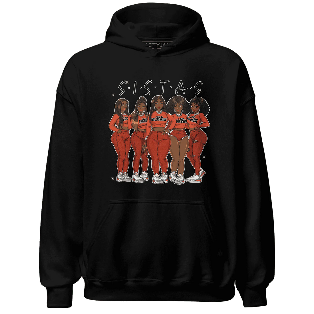 Georgia-Peach-3s-Hoodie-Match-Sistas-Melanin-Girl