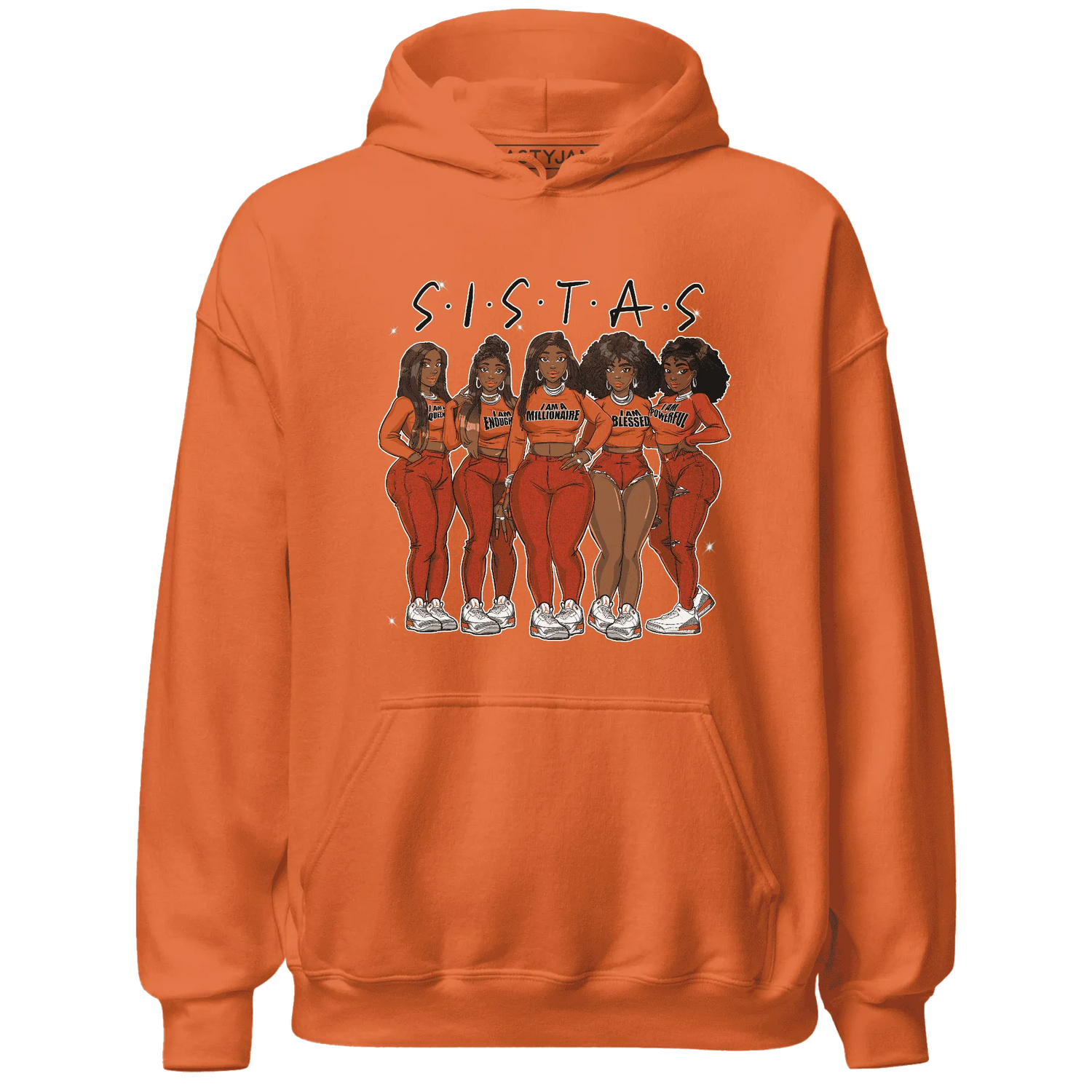 Georgia-Peach-3s-Hoodie-Match-Sistas-Melanin-Girl