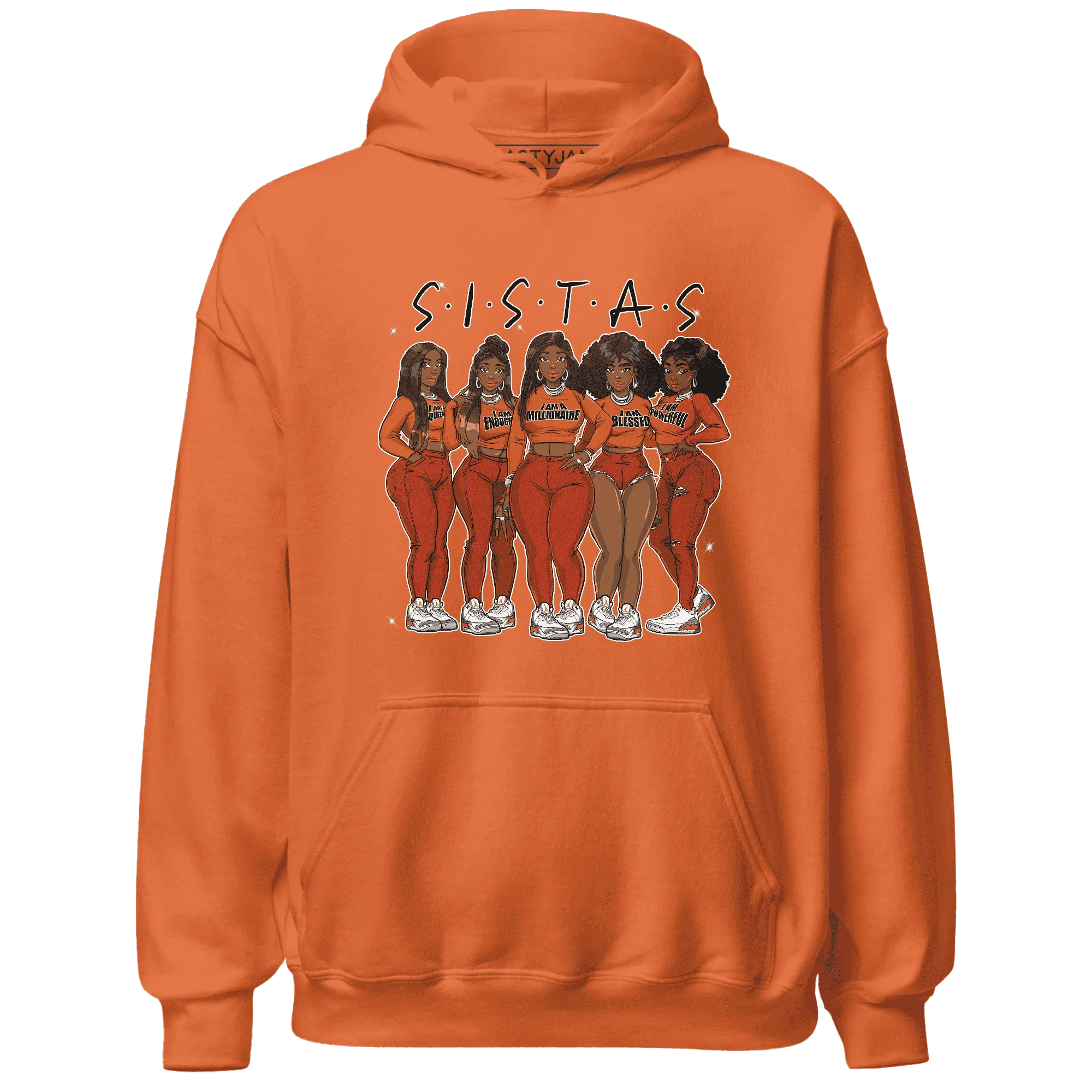 Georgia-Peach-3s-Hoodie-Match-Sistas-Melanin-Girl