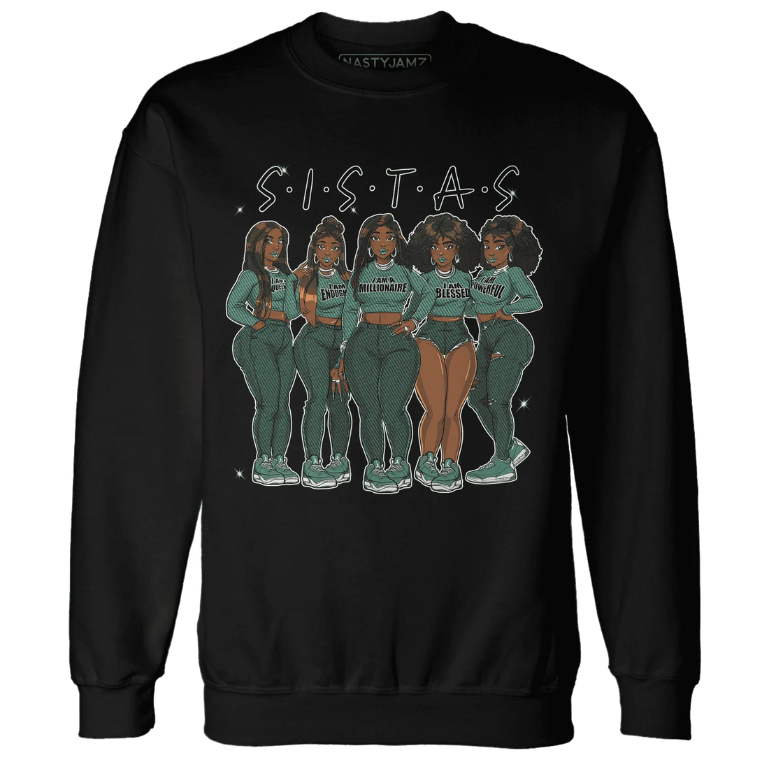 Nina-CN-Abney-3s-Sweatshirt-Match-Sistas-Melanin-Girl