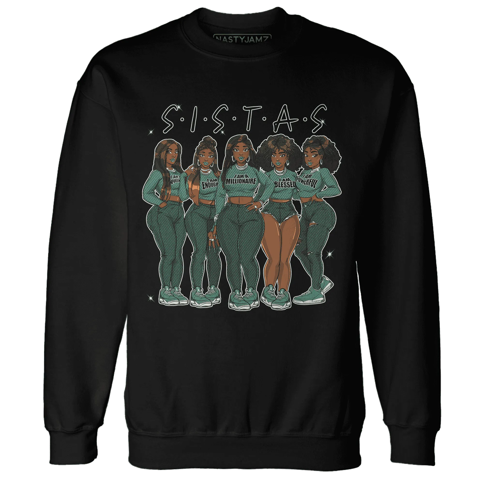 Nina-CN-Abney-3s-Sweatshirt-Match-Sistas-Melanin-Girl