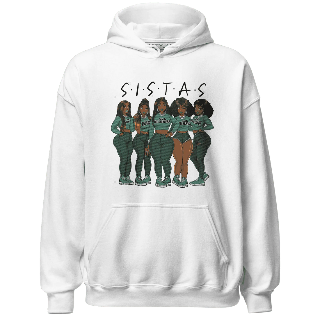 Nina-CN-Abney-3s-Hoodie-Match-Sistas-Melanin-Girl