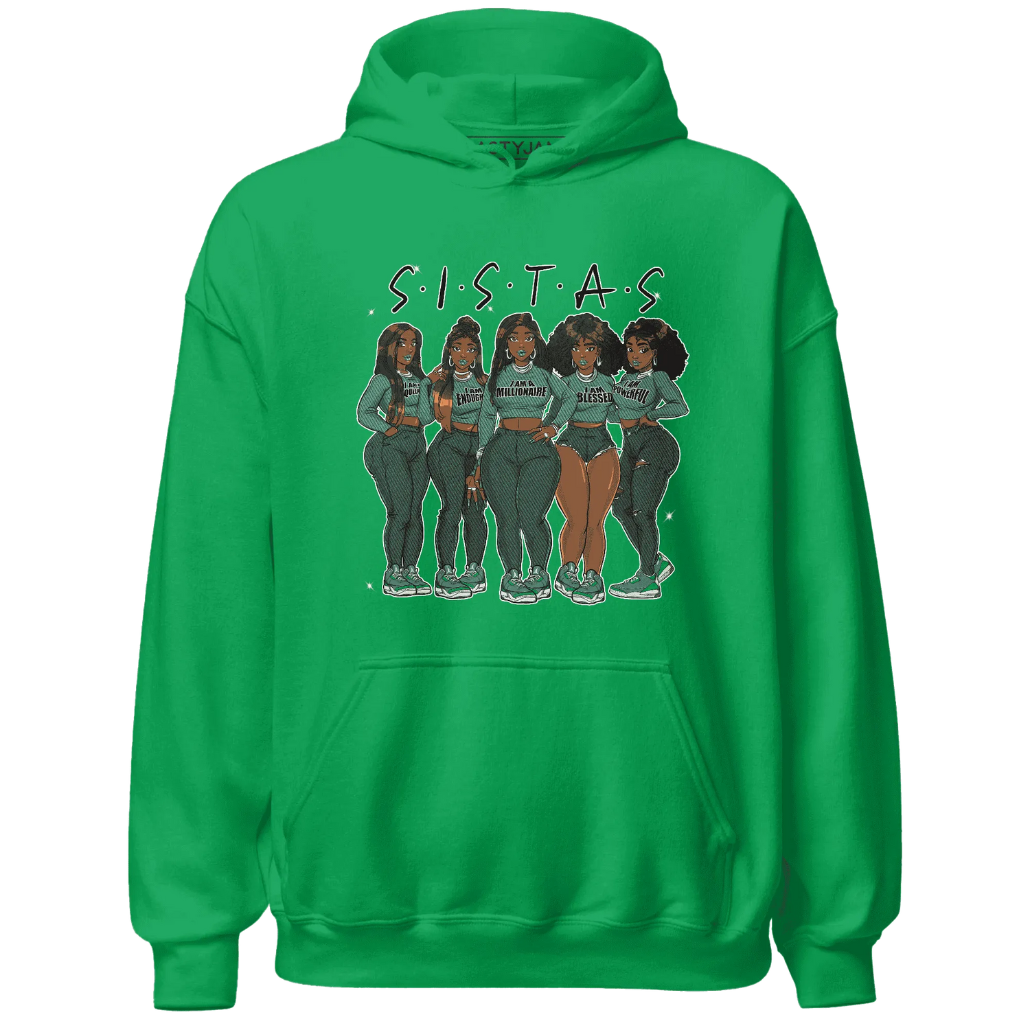 Nina-CN-Abney-3s-Hoodie-Match-Sistas-Melanin-Girl
