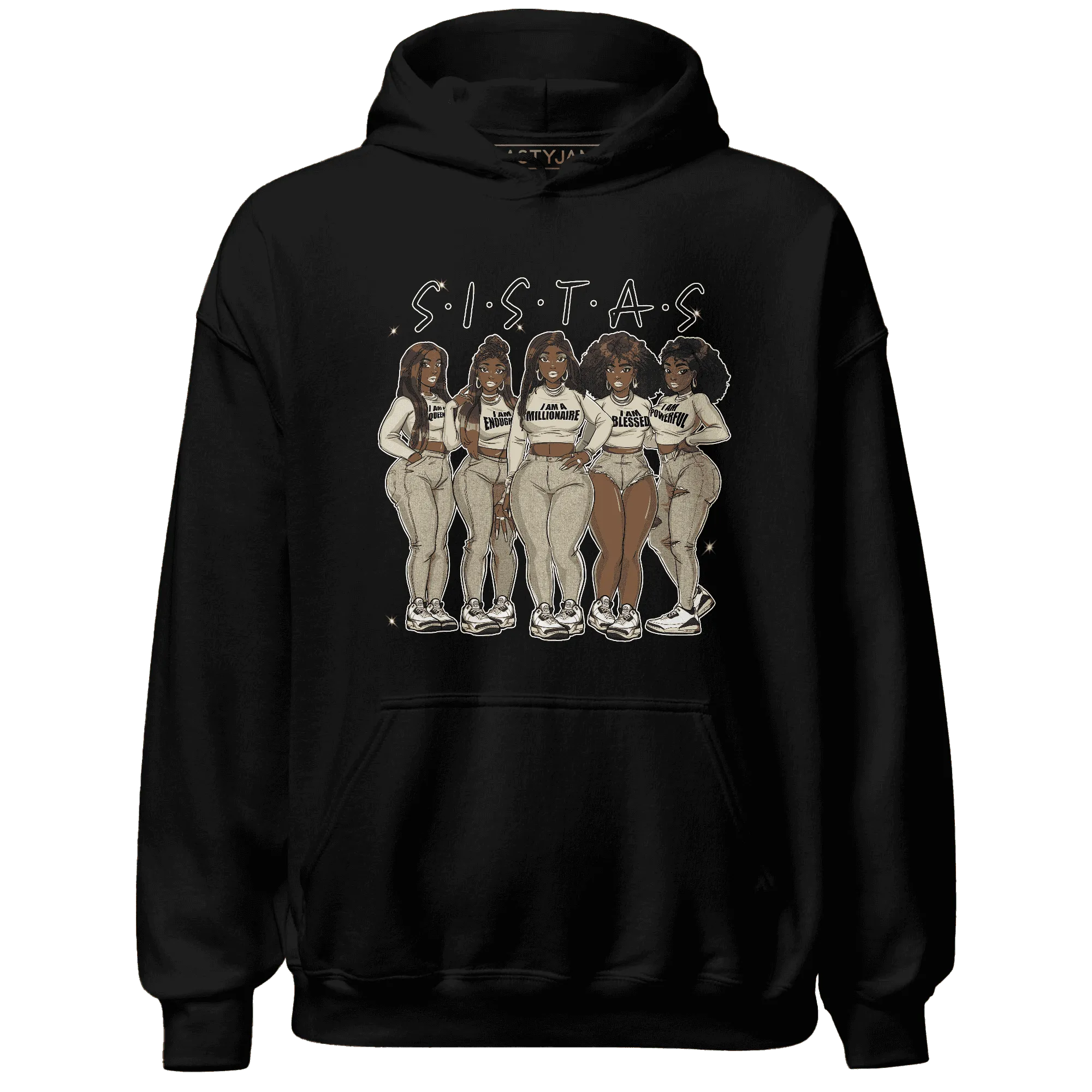 Quaiii-54-3s-Hoodie-Match-Sistas-Melanin-Girl