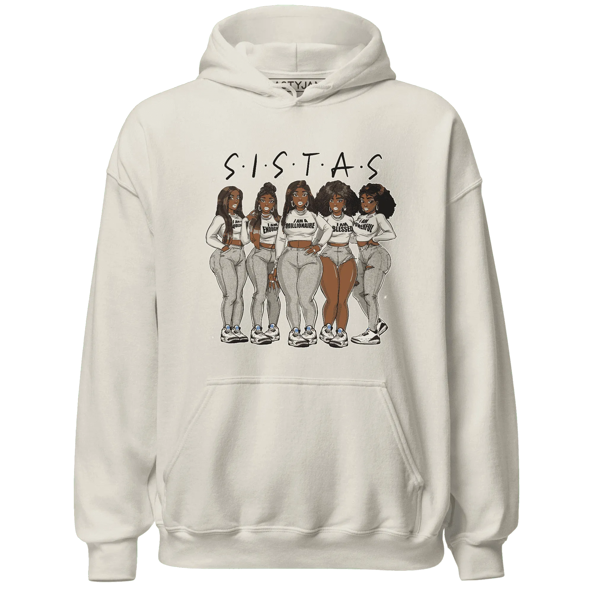 Quaiii-54-3s-Hoodie-Match-Sistas-Melanin-Girl