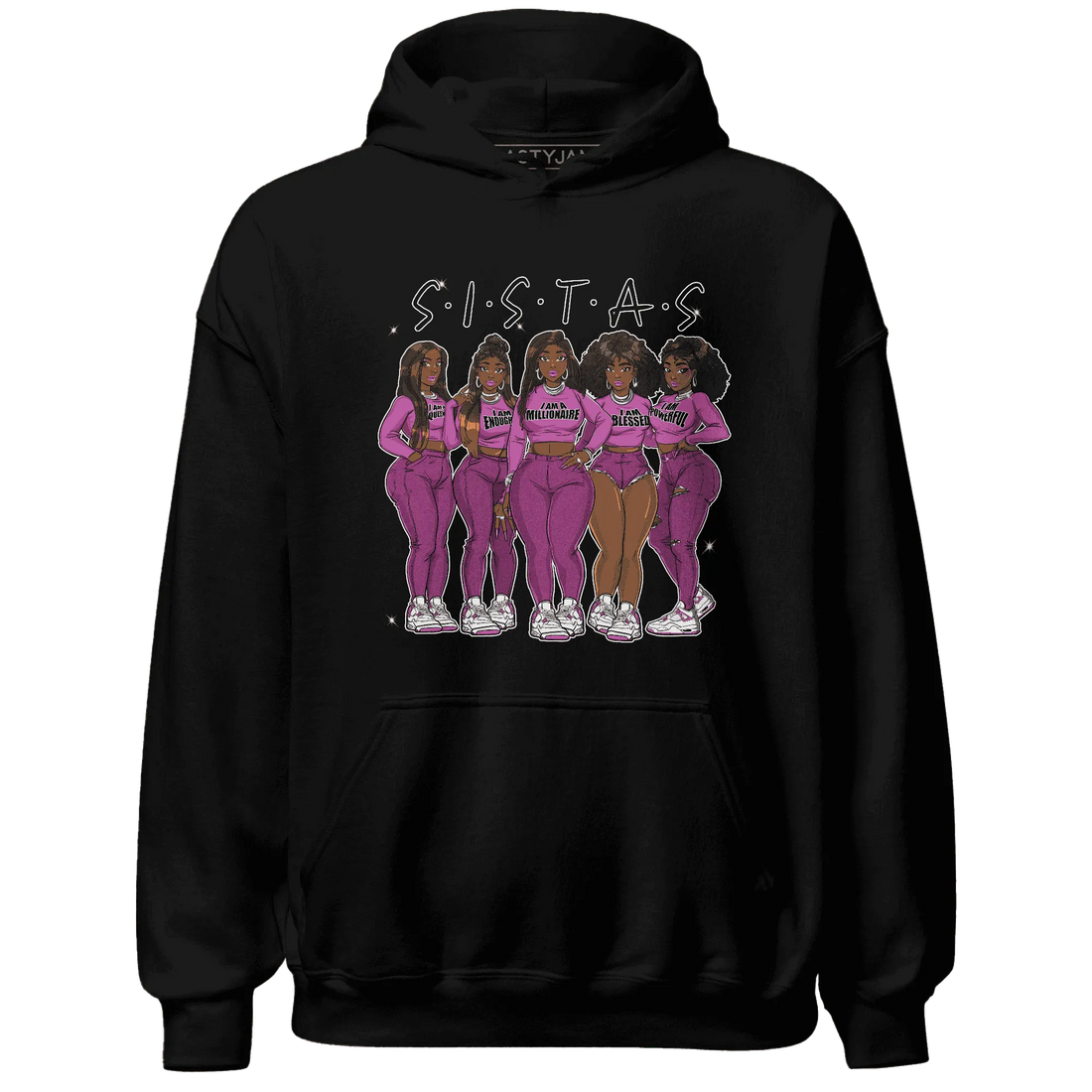 GS-Hyper-Violet-4s-Hoodie-Match-Sistas-Melanin-Girl