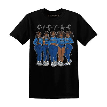 Industrial-Blue-4s-T-Shirt-Match-Sistas-Melanin-Girl