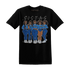 Industrial-Blue-4s-T-Shirt-Match-Sistas-Melanin-Girl