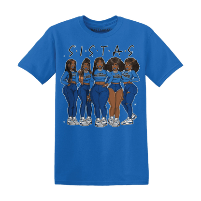 Industrial-Blue-4s-T-Shirt-Match-Sistas-Melanin-Girl