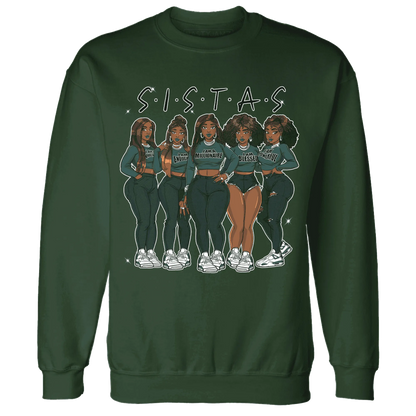 Oxidized-Green-4s-Sweatshirt-Match-Sistas-Melanin-Girl