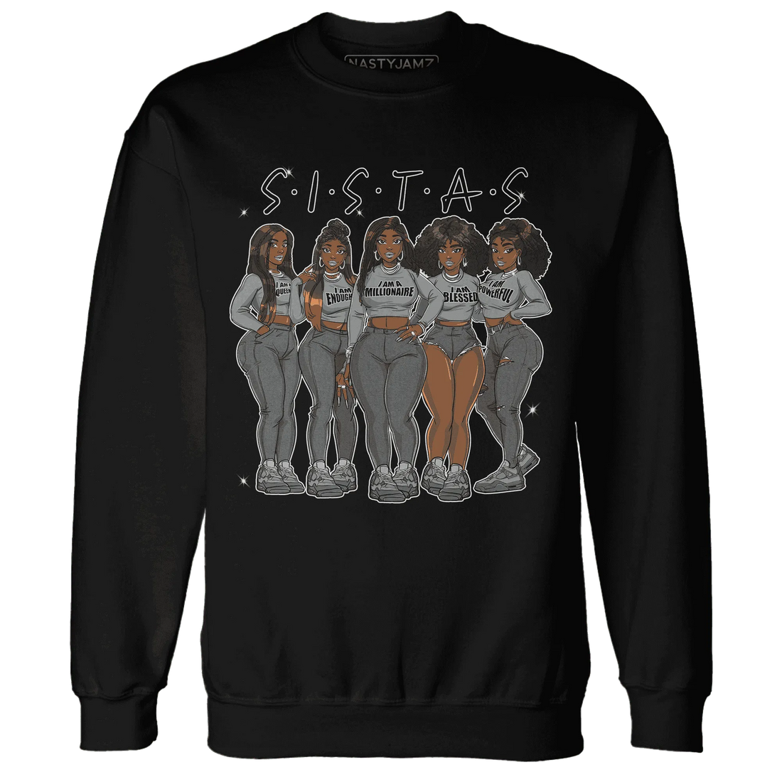 Paris-Olympicsss-4s-Sweatshirt-Match-Sistas-Melanin-Girl