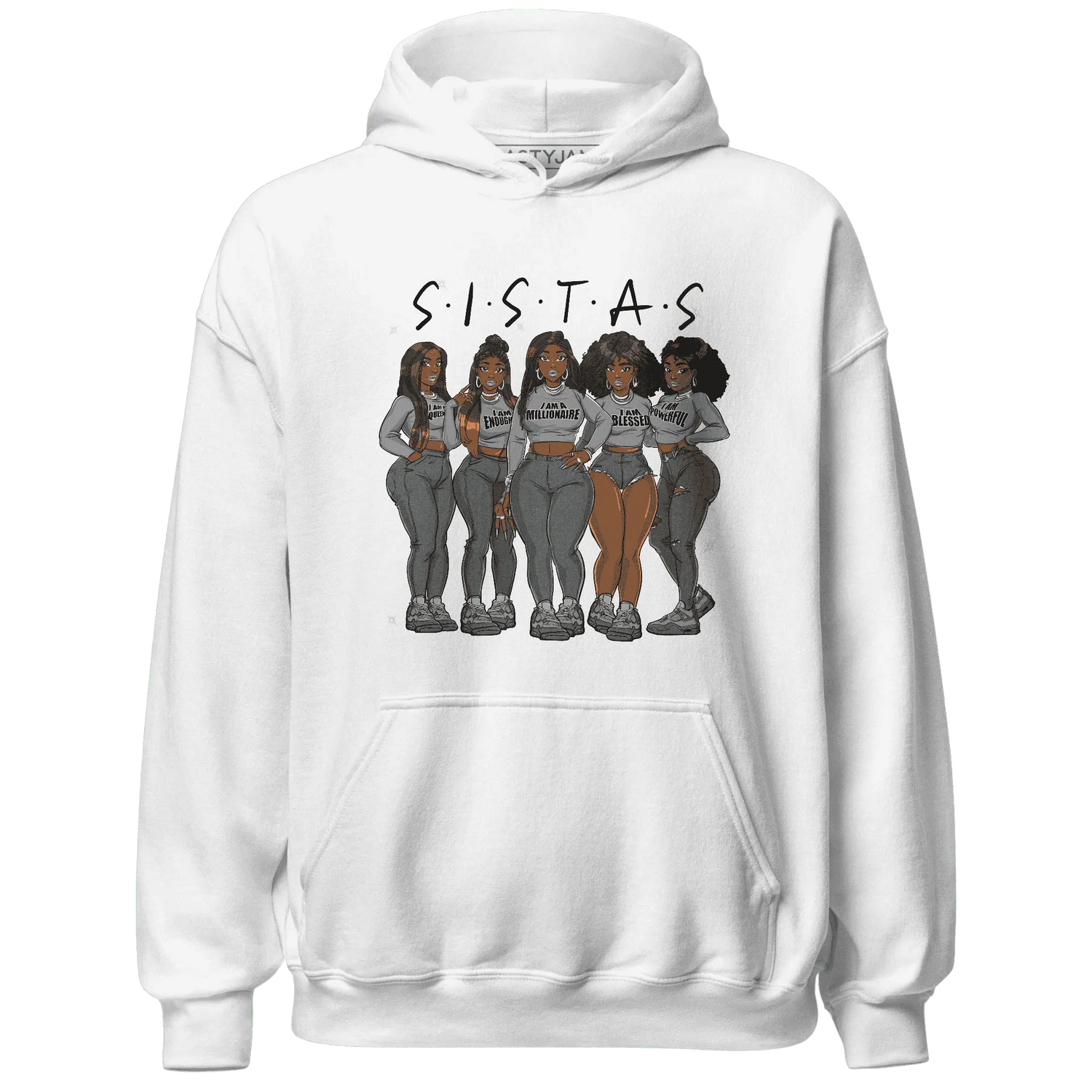 Paris-Olympicsss-4s-Hoodie-Match-Sistas-Melanin-Girl