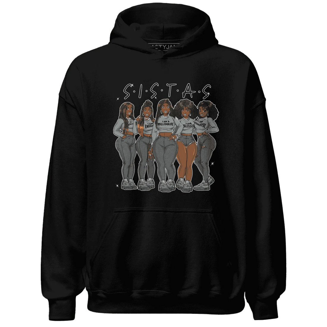 Paris-Olympicsss-4s-Hoodie-Match-Sistas-Melanin-Girl