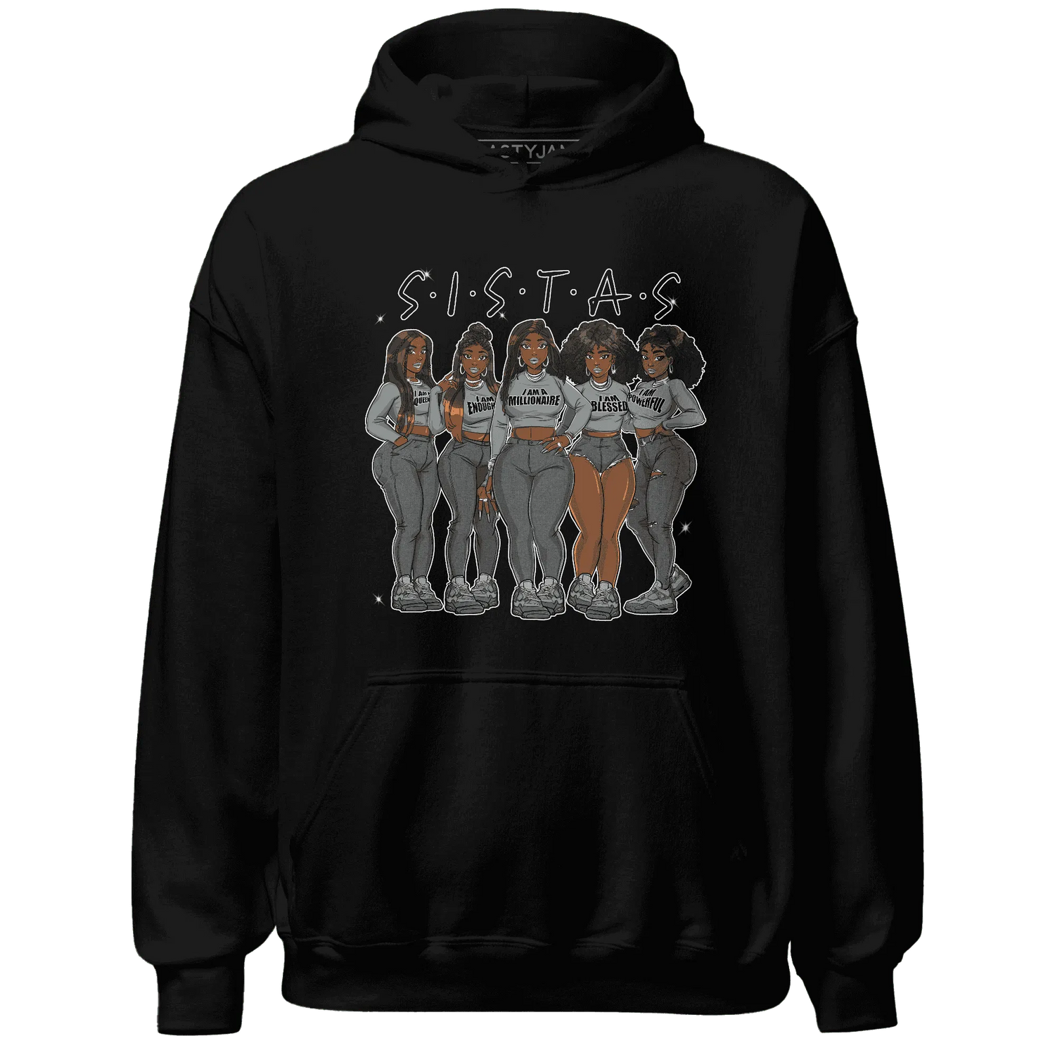 Paris-Olympicsss-4s-Hoodie-Match-Sistas-Melanin-Girl