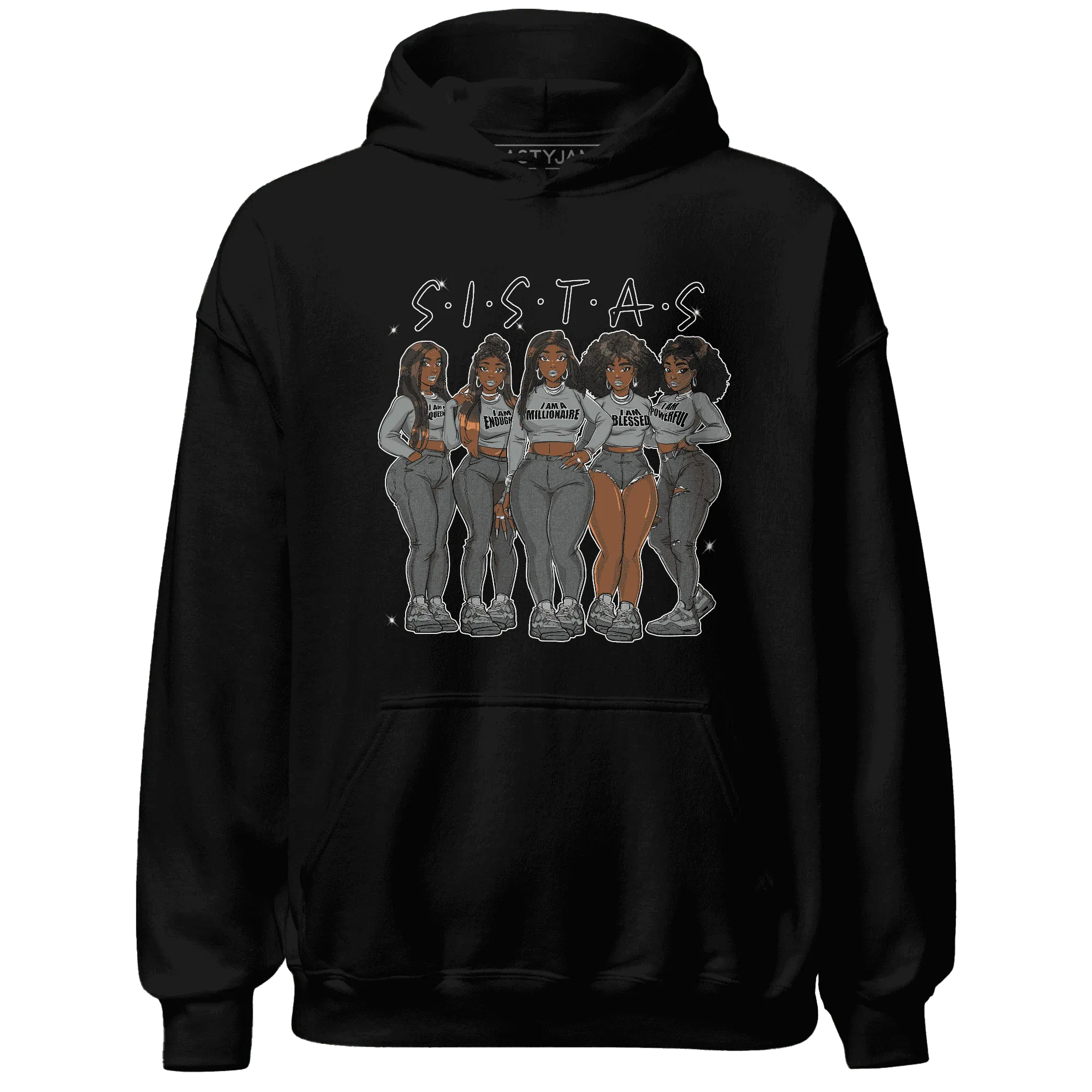 Paris-Olympicsss-4s-Hoodie-Match-Sistas-Melanin-Girl