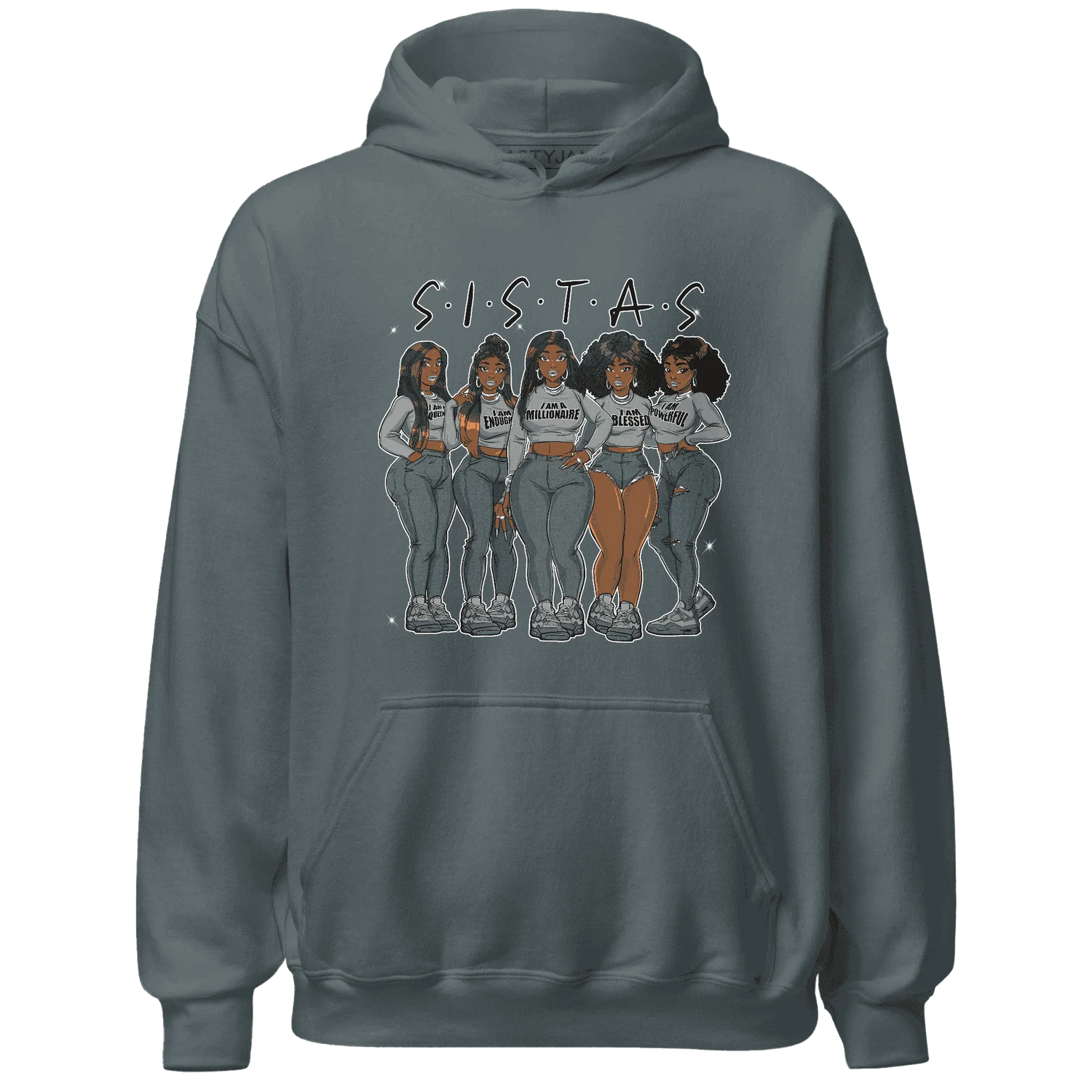 Paris-Olympicsss-4s-Hoodie-Match-Sistas-Melanin-Girl