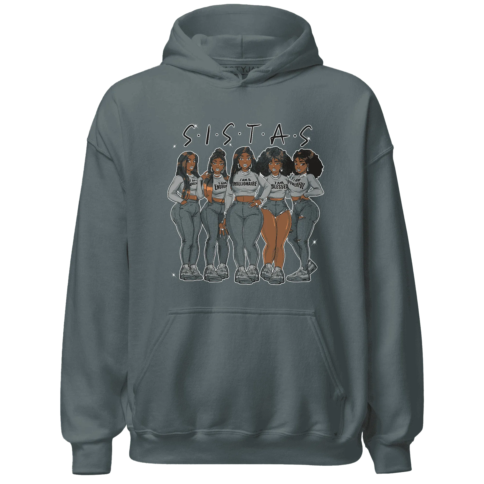 Paris-Olympicsss-4s-Hoodie-Match-Sistas-Melanin-Girl