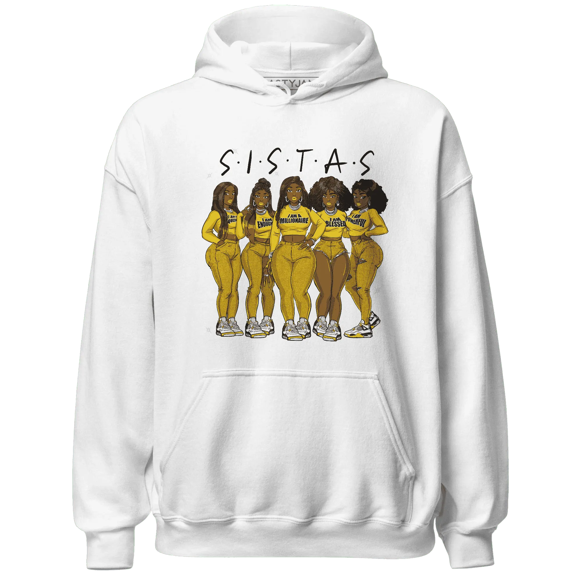 Vivid-Sulfur-4s-Hoodie-Match-Sistas-Melanin-Girl