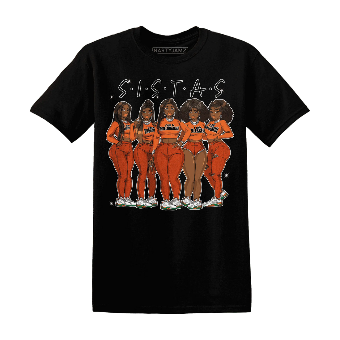 MAM-Hurricanes-5s-T-Shirt-Match-Sistas-Melanin-Girl