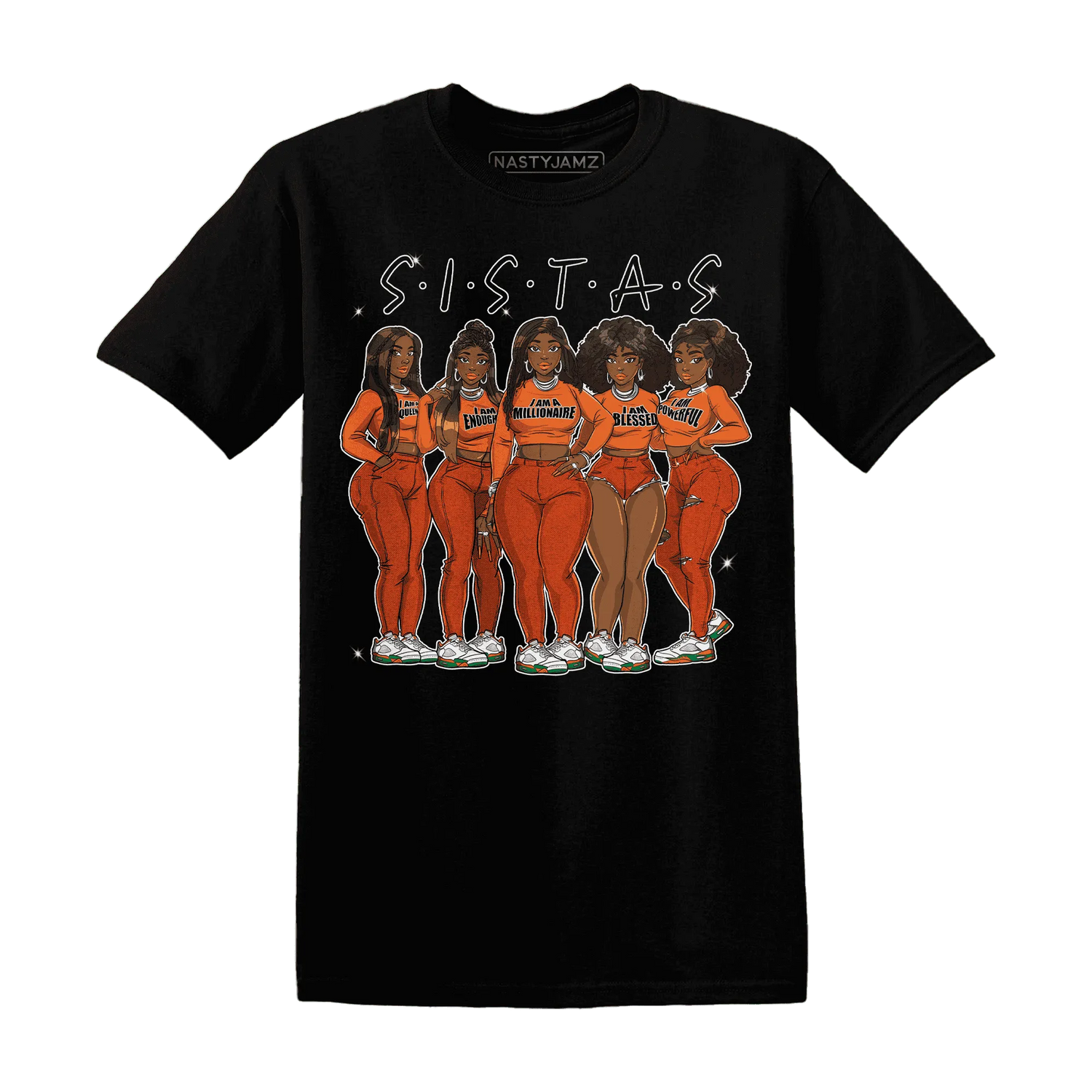 MAM-Hurricanes-5s-T-Shirt-Match-Sistas-Melanin-Girl