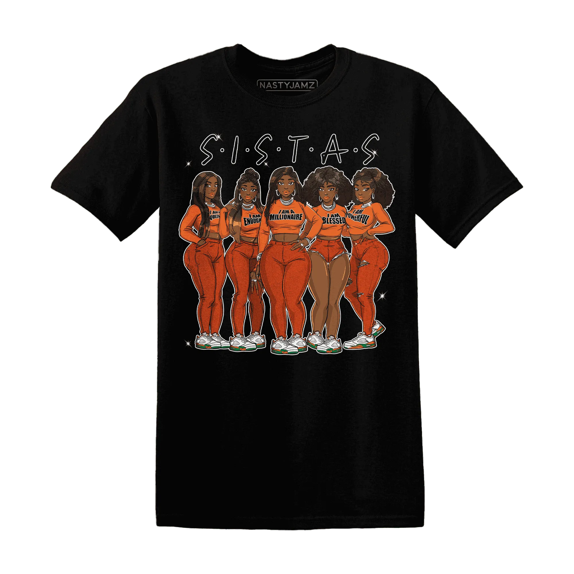 MAM-Hurricanes-5s-T-Shirt-Match-Sistas-Melanin-Girl