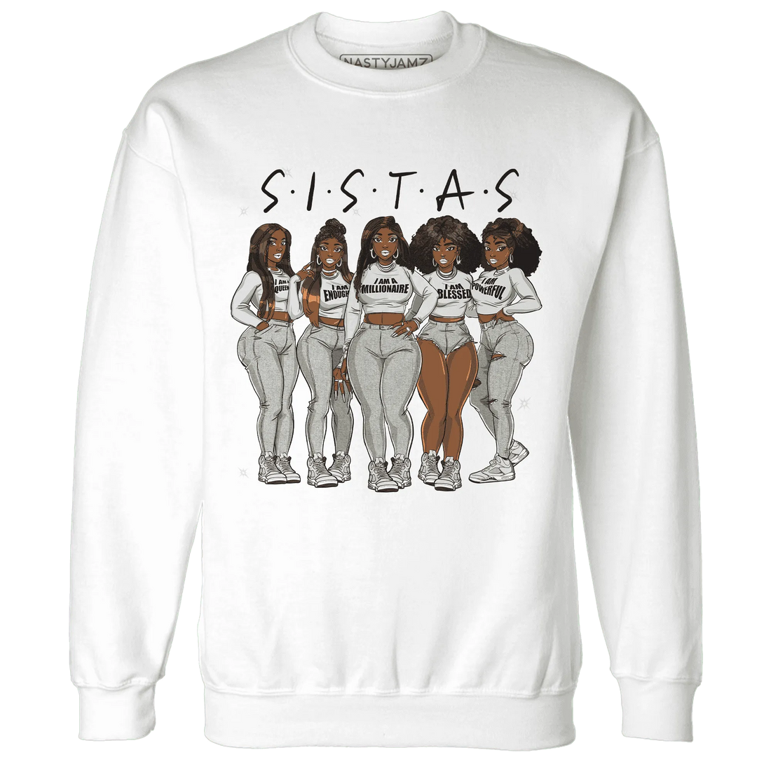 SE-Sail-5s-Sweatshirt-Match-Sistas-Melanin-Girl