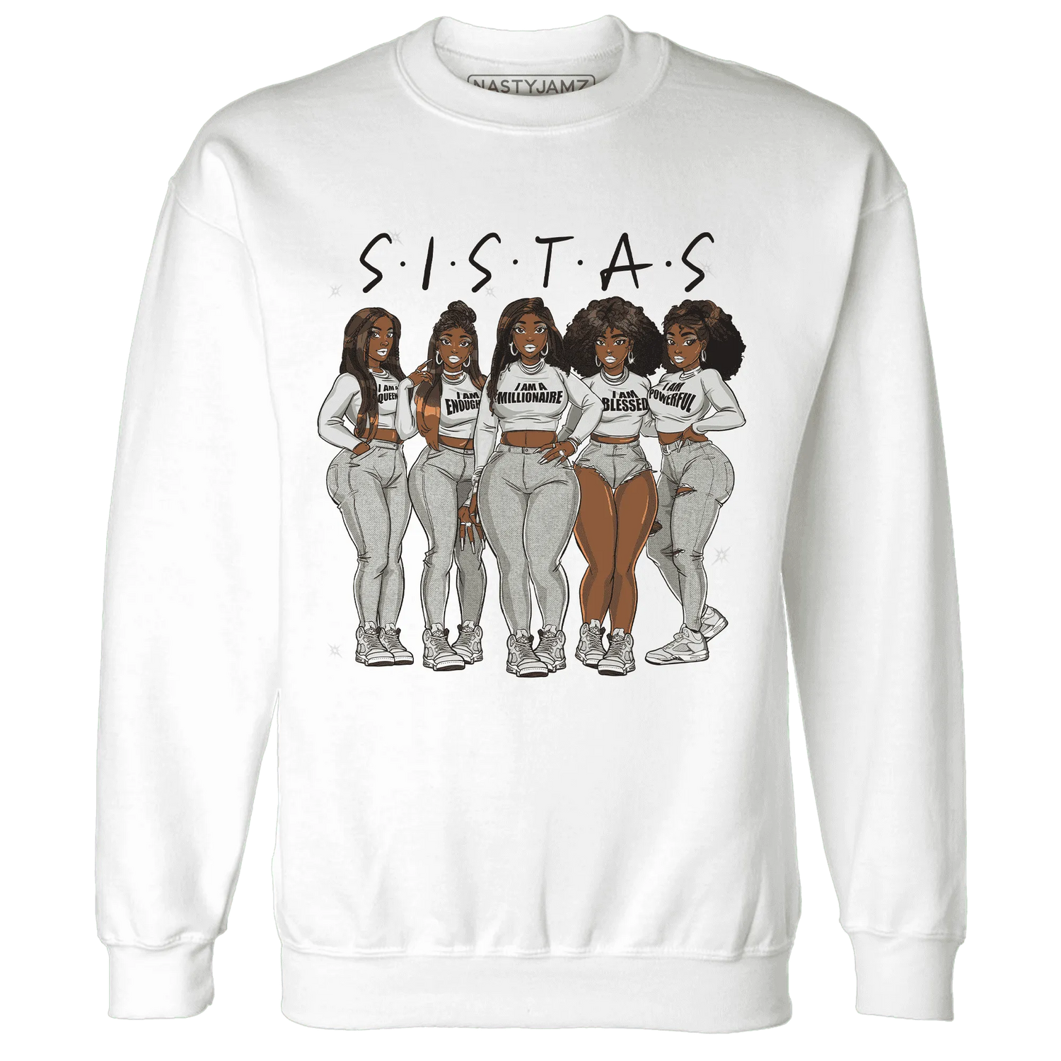 SE-Sail-5s-Sweatshirt-Match-Sistas-Melanin-Girl