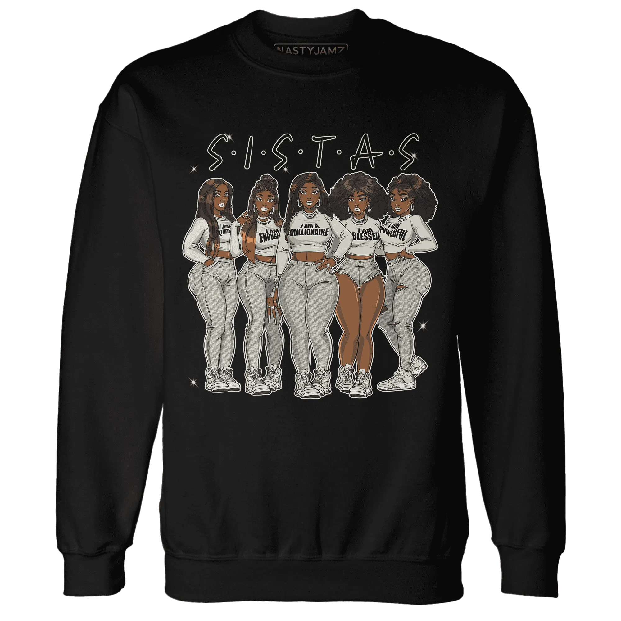 SE-Sail-5s-Sweatshirt-Match-Sistas-Melanin-Girl