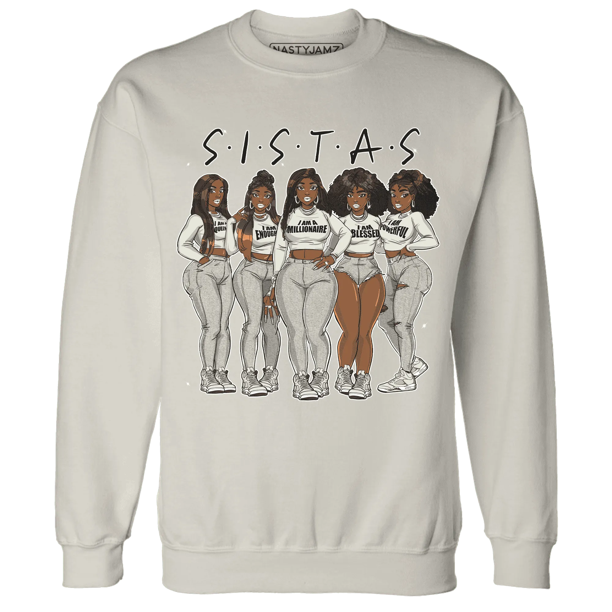 SE-Sail-5s-Sweatshirt-Match-Sistas-Melanin-Girl