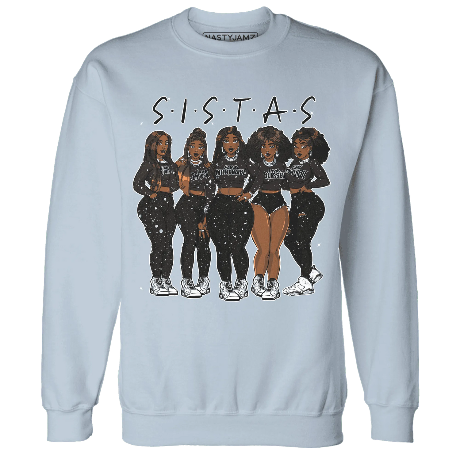 Reverse-Oreo-6s-Sweatshirt-Match-Sistas-Melanin-Girl