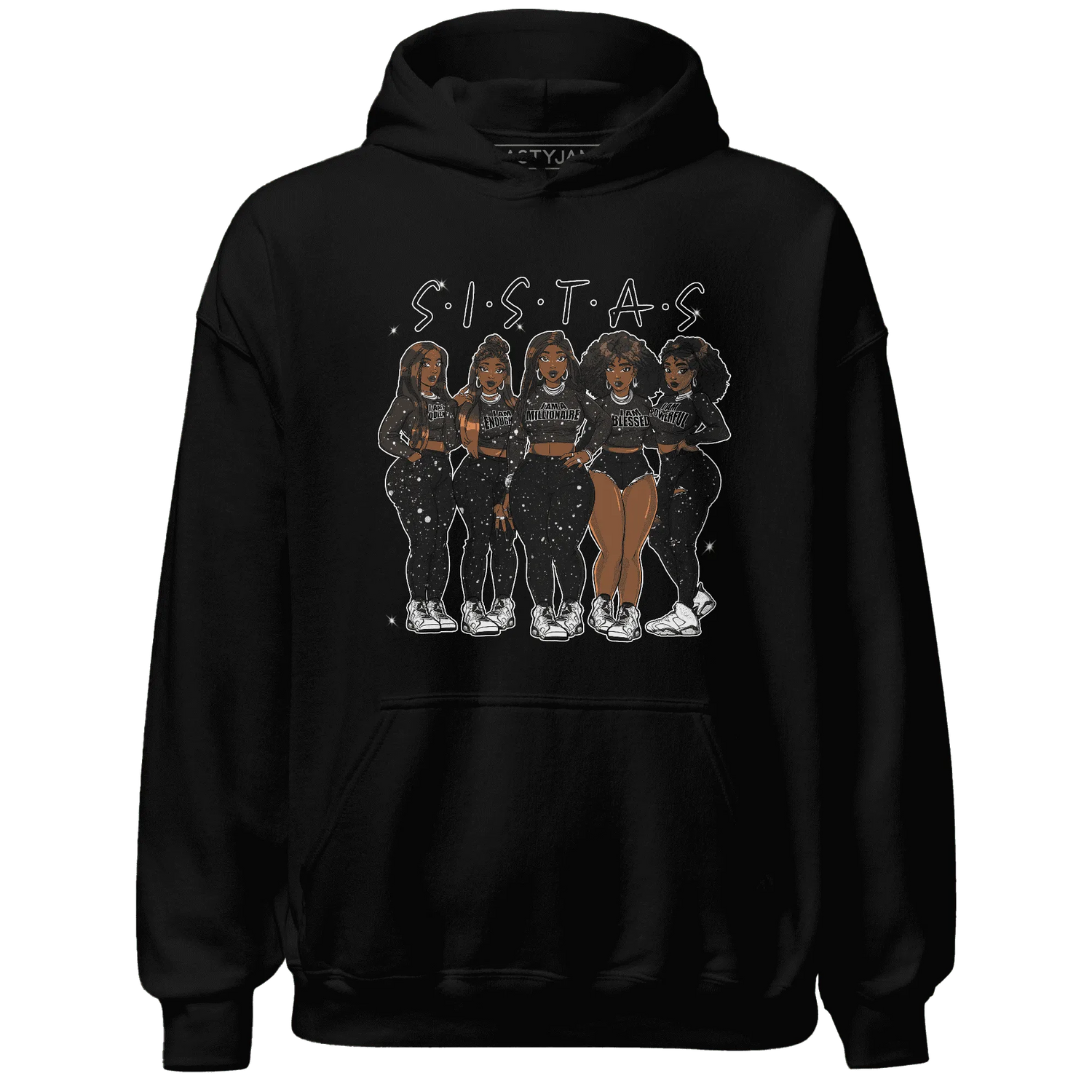 Reverse-Oreo-6s-Hoodie-Match-Sistas-Melanin-Girl