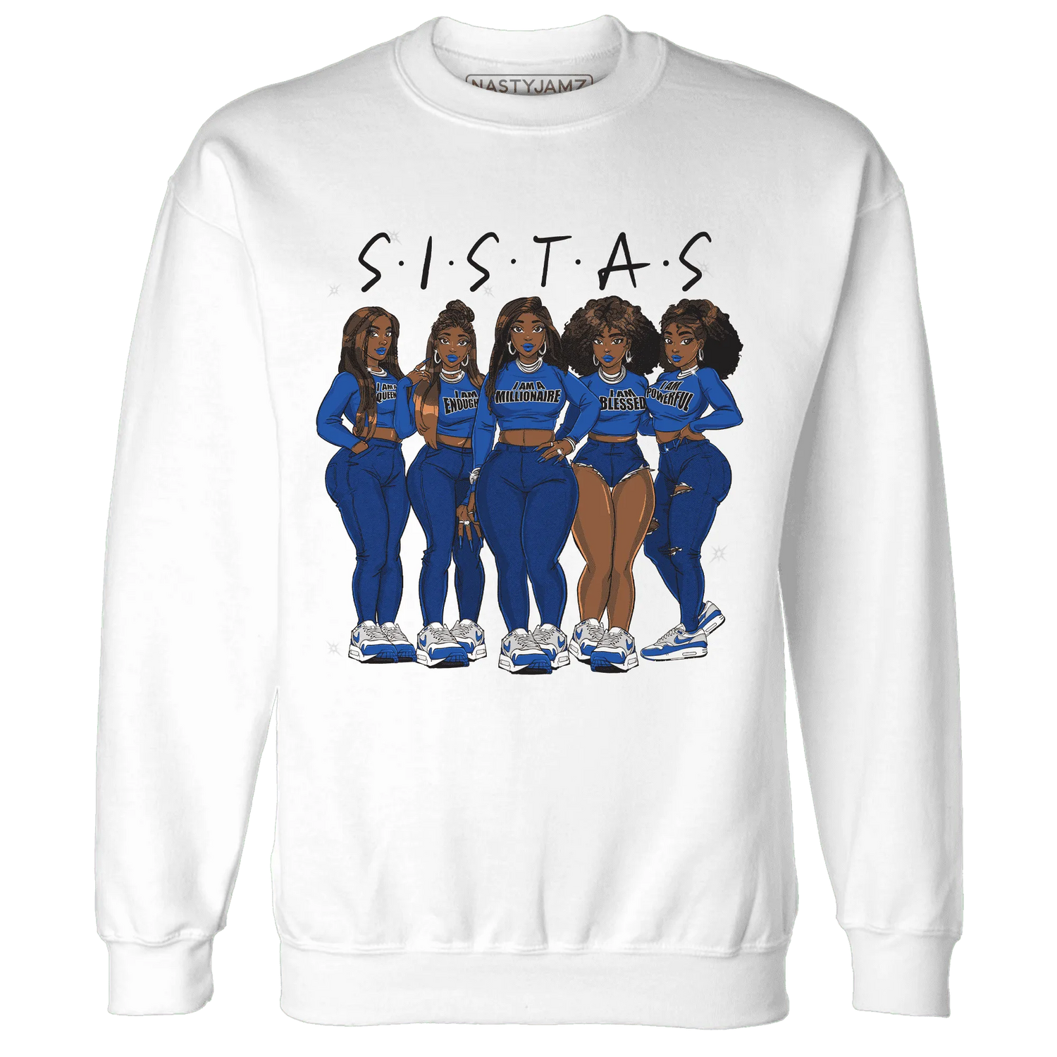 Air-Max-1-86-Royal-Sweatshirt-Match-Sistas-Melanin-Girl