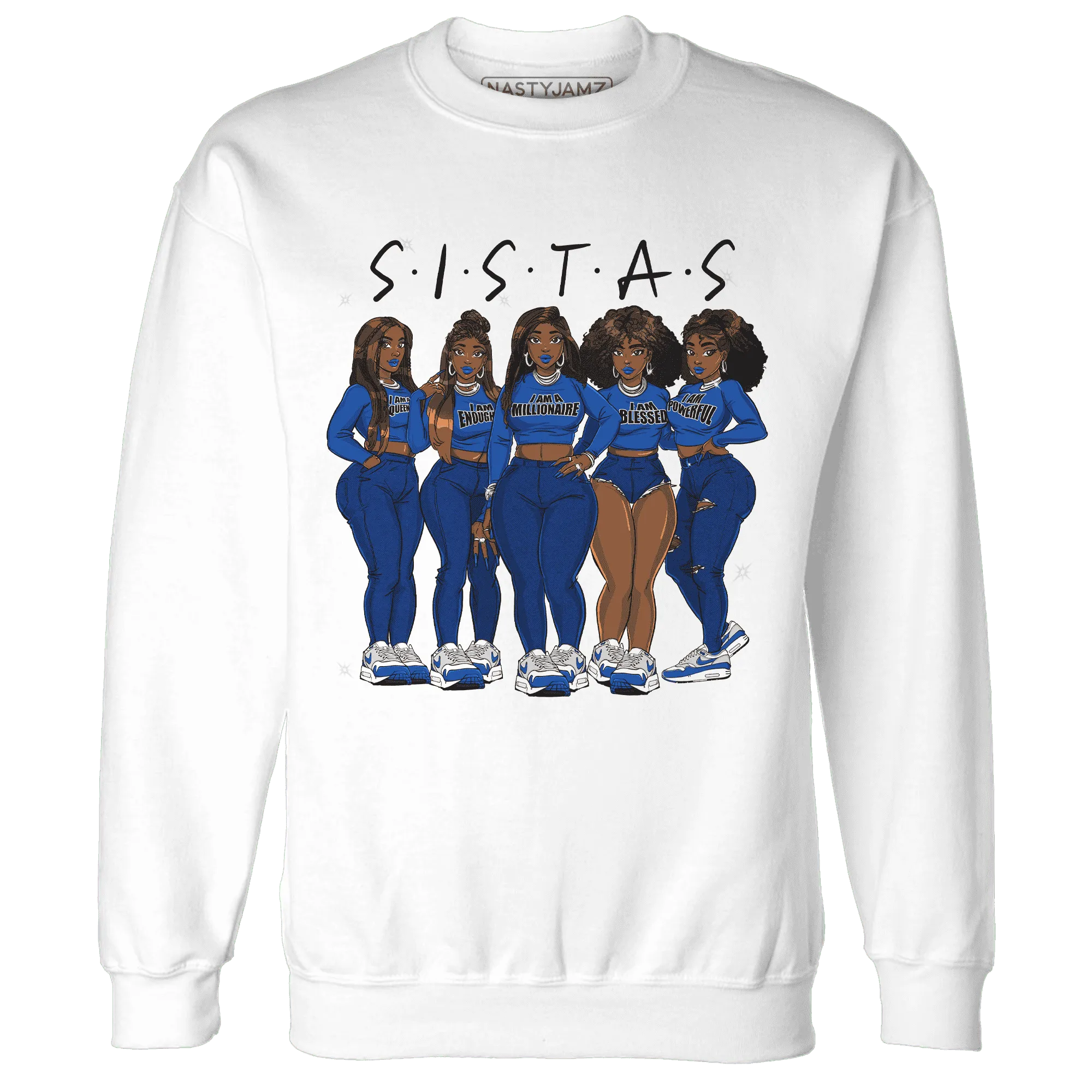 Air-Max-1-86-Royal-Sweatshirt-Match-Sistas-Melanin-Girl