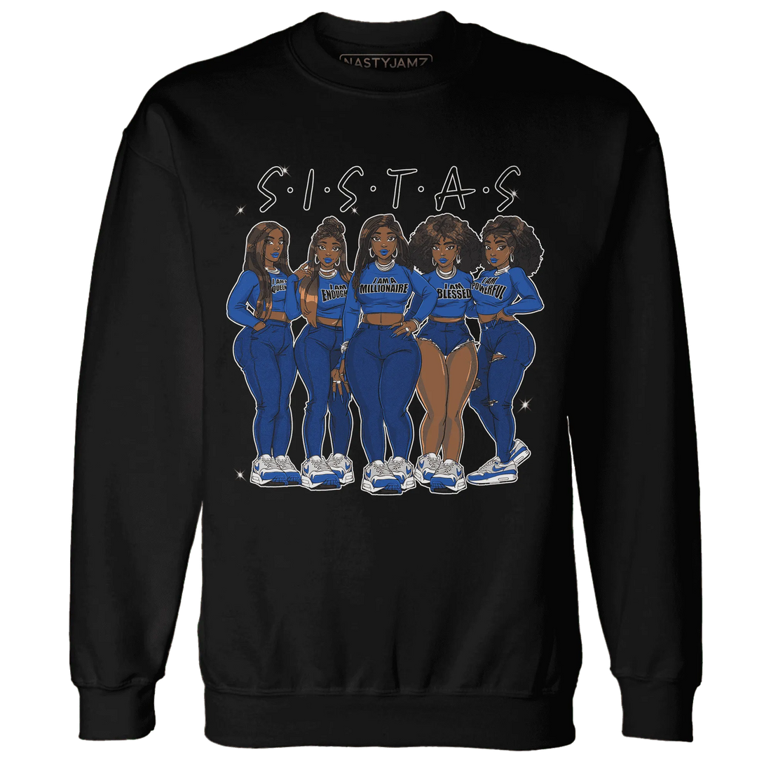 Air-Max-1-86-Royal-Sweatshirt-Match-Sistas-Melanin-Girl