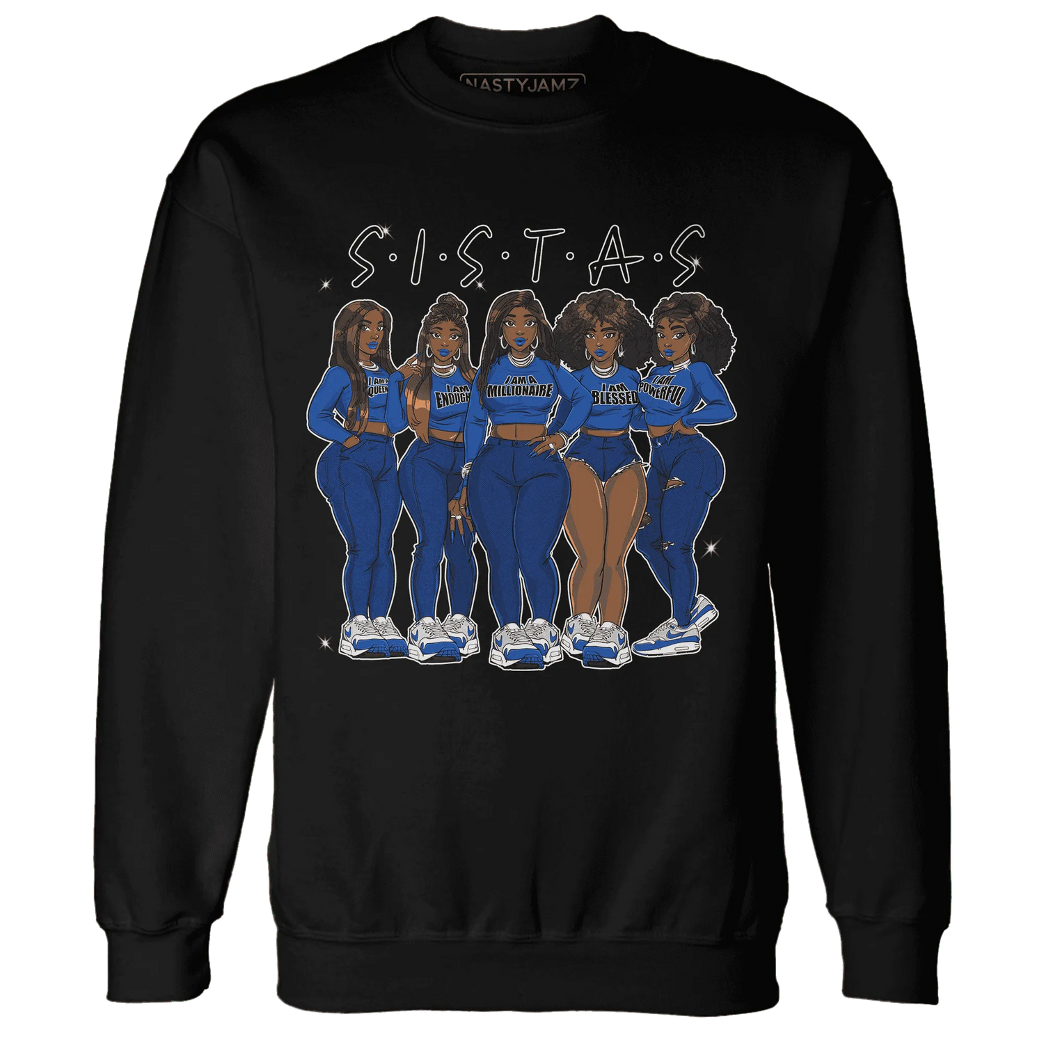 Air-Max-1-86-Royal-Sweatshirt-Match-Sistas-Melanin-Girl