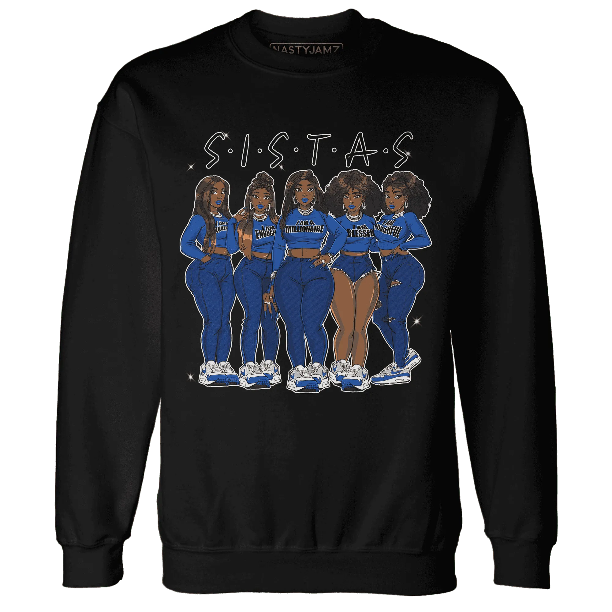 Air-Max-1-86-Royal-Sweatshirt-Match-Sistas-Melanin-Girl