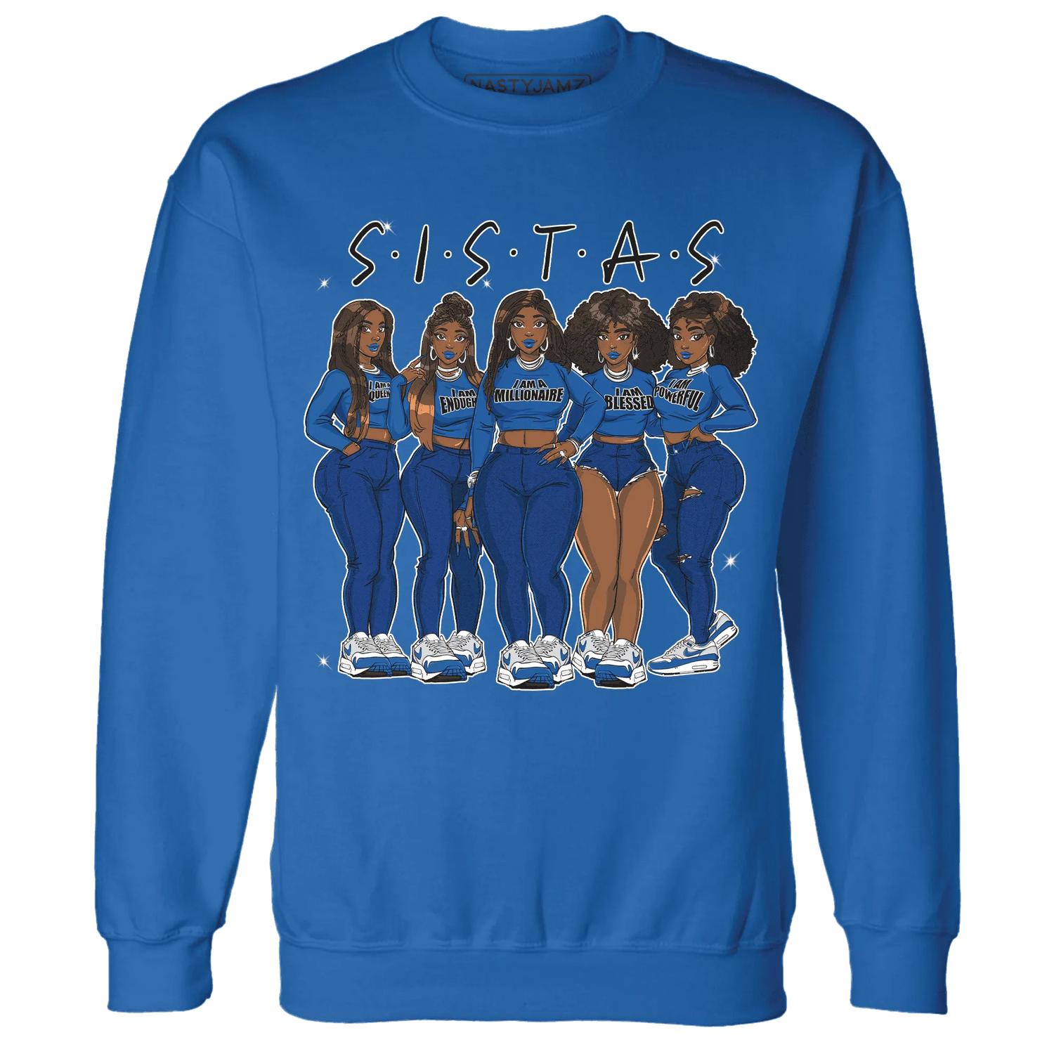 Air-Max-1-86-Royal-Sweatshirt-Match-Sistas-Melanin-Girl