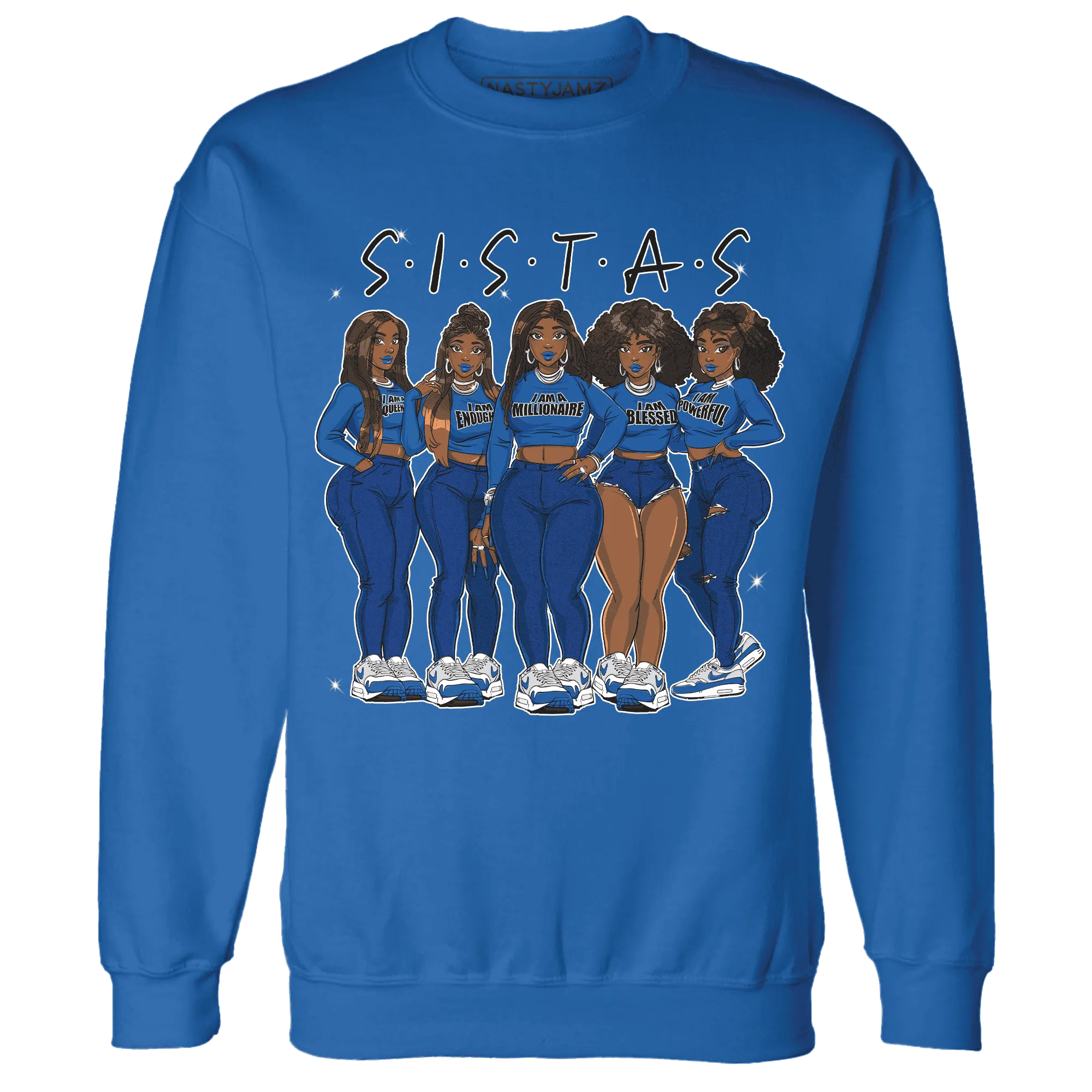 Air-Max-1-86-Royal-Sweatshirt-Match-Sistas-Melanin-Girl