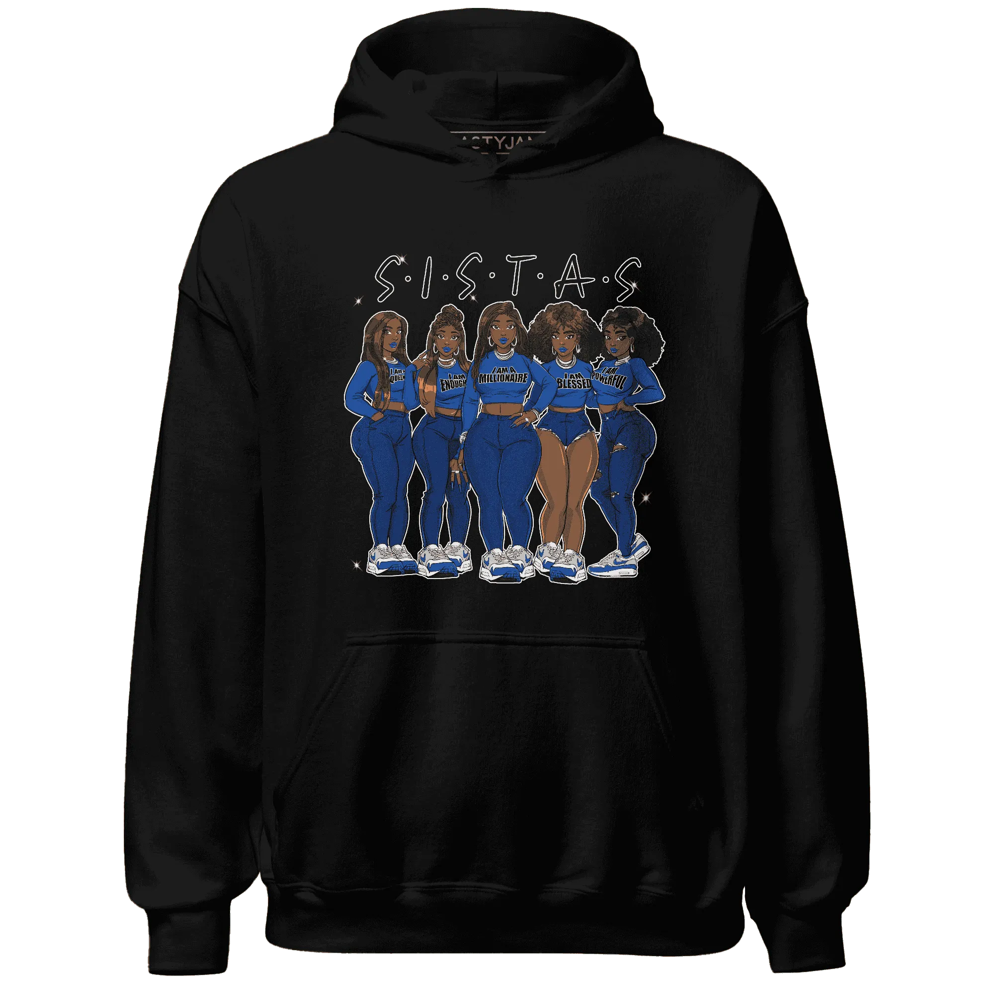 Air-Max-1-86-Royal-Hoodie-Match-Sistas-Melanin-Girl