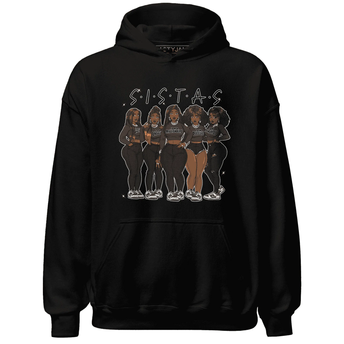 Dunk-Low-Baroque-Brown-Hoodie-Match-Sistas-Melanin-Girl