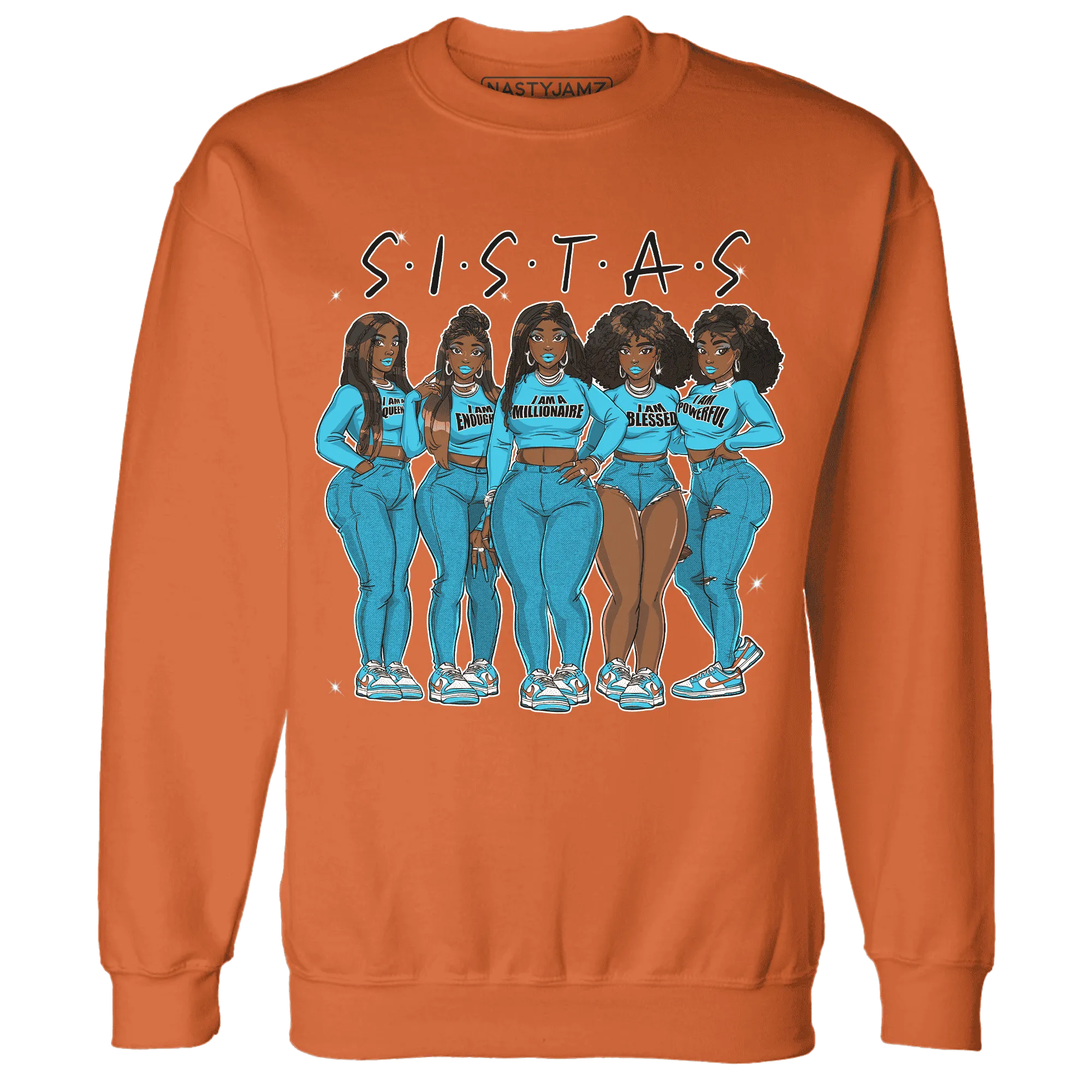 Dunk-Low-Dolphins-Sweatshirt-Match-Sistas-Melanin-Girl