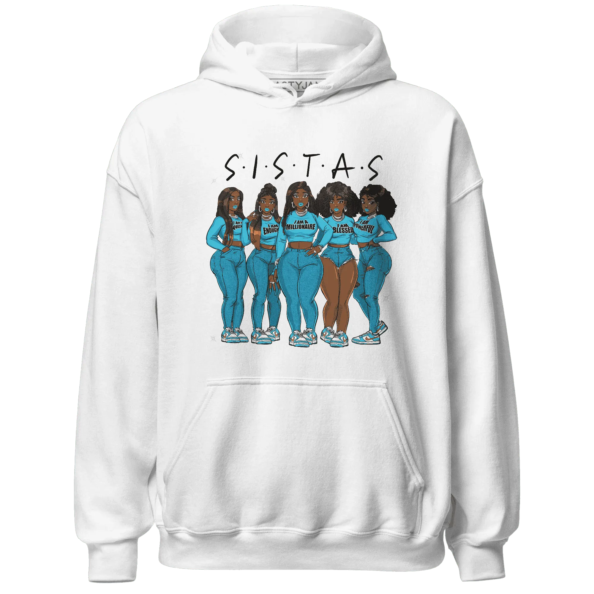 Dunk-Low-Dolphins-Hoodie-Match-Sistas-Melanin-Girl