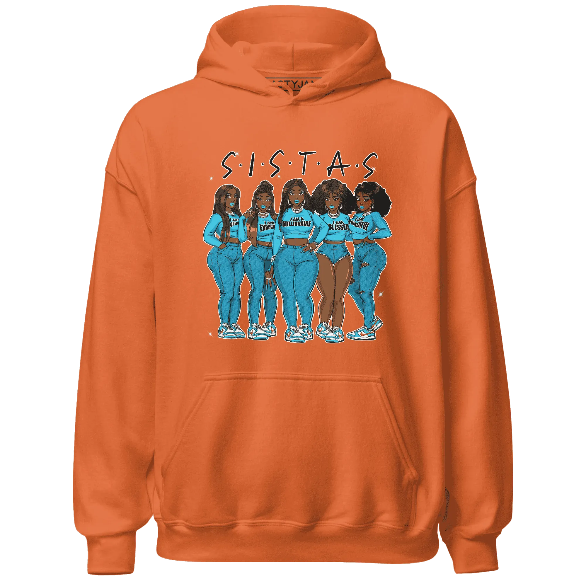 Dunk-Low-Dolphins-Hoodie-Match-Sistas-Melanin-Girl