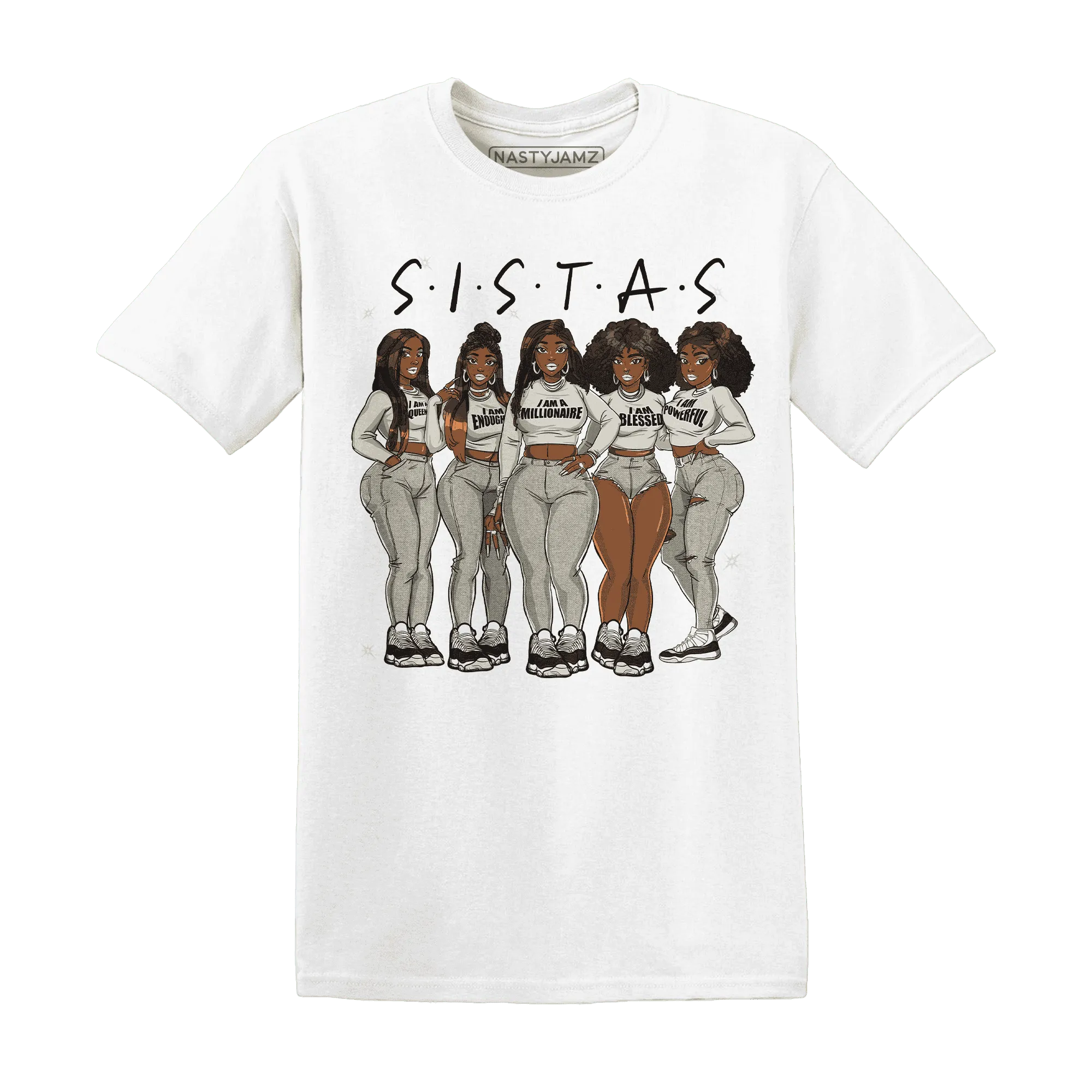 Gratitude-11s-T-Shirt-Match-Sistas-Melanin-Girl